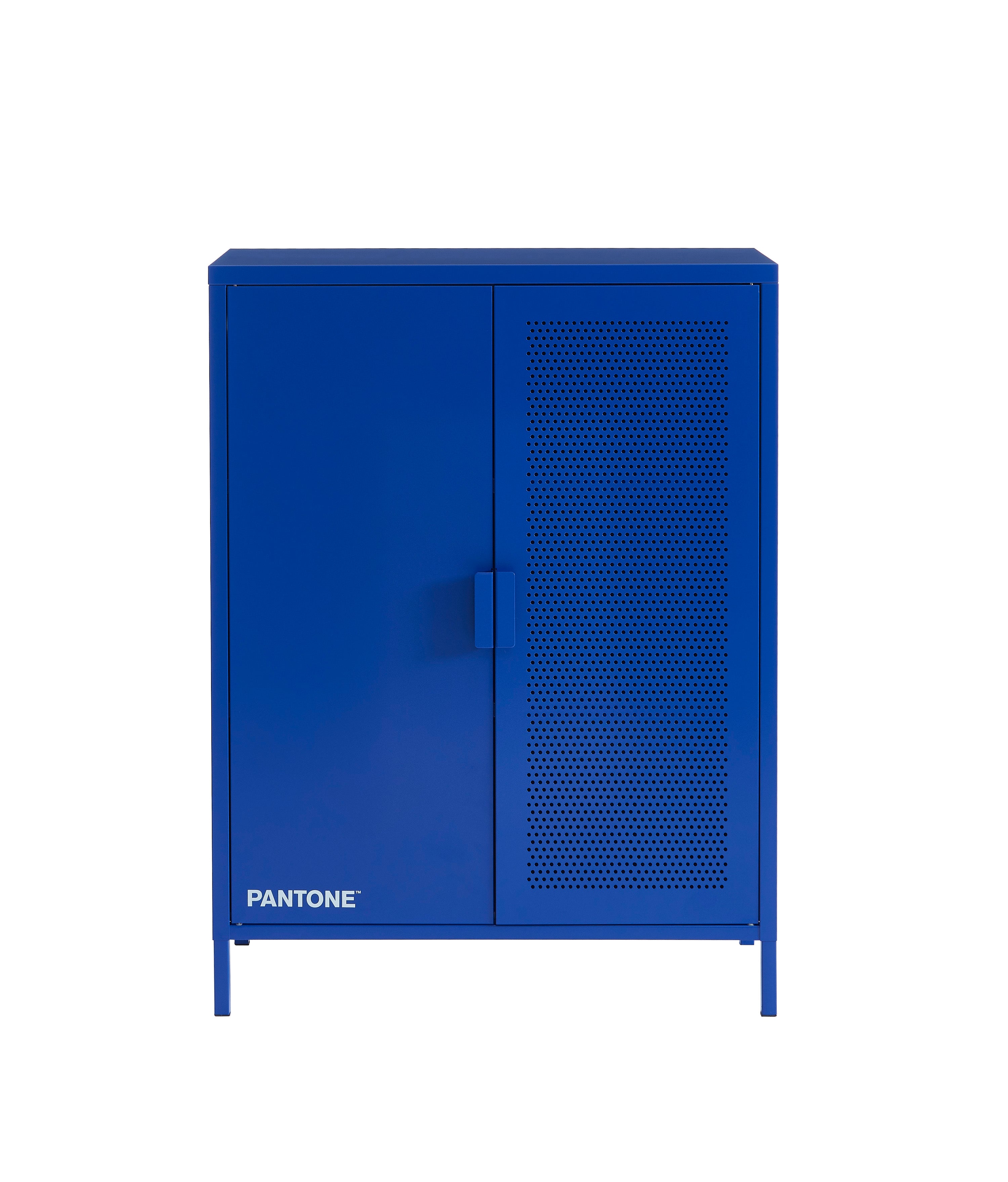 PANTONE® Metal Sideboard – Electric blue