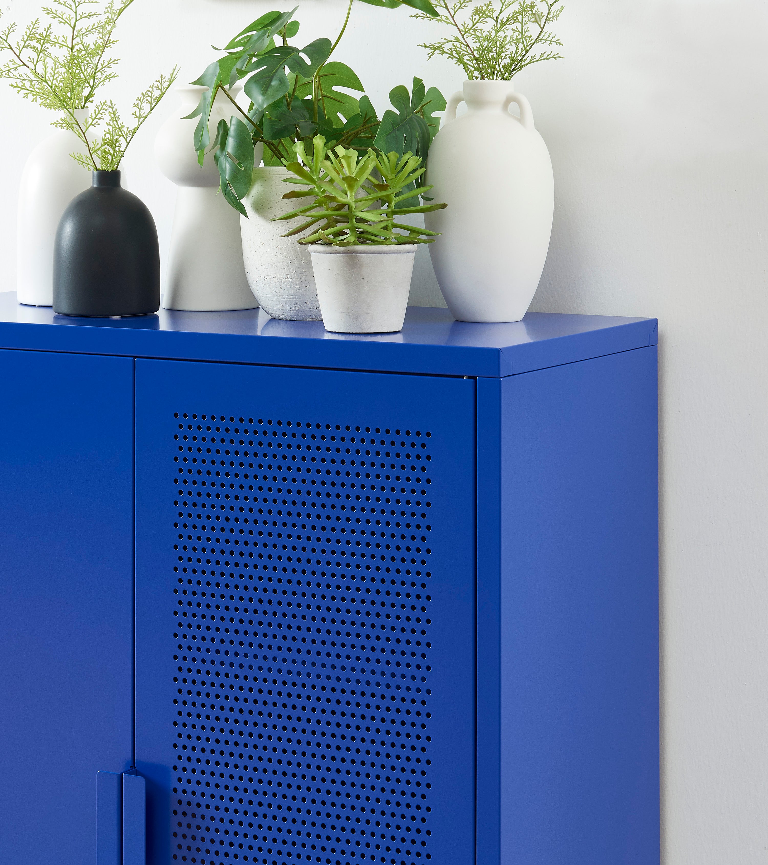 PANTONE® Metal Sideboard – Electric blue