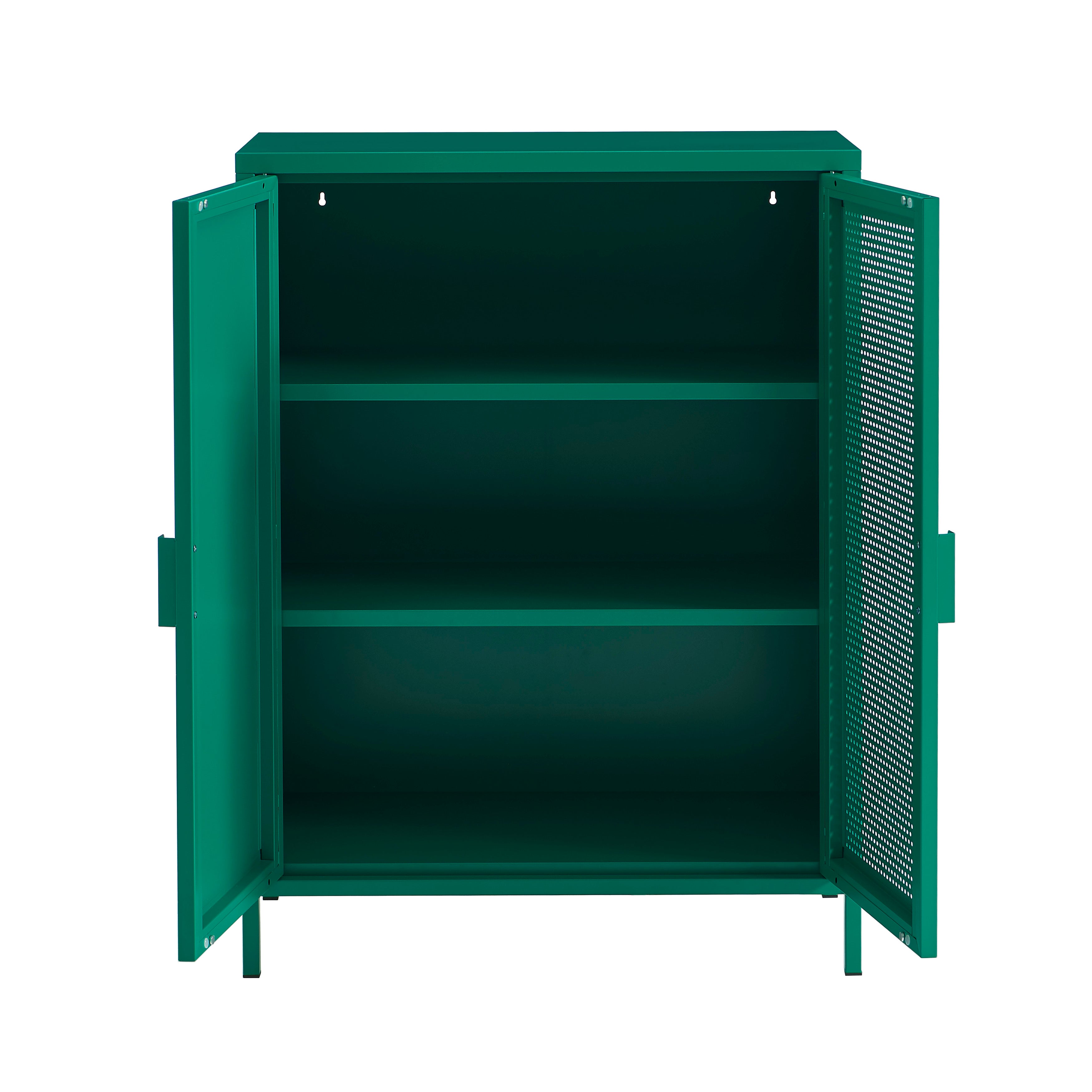 PANTONE® Metal Sideboard – Emerald green