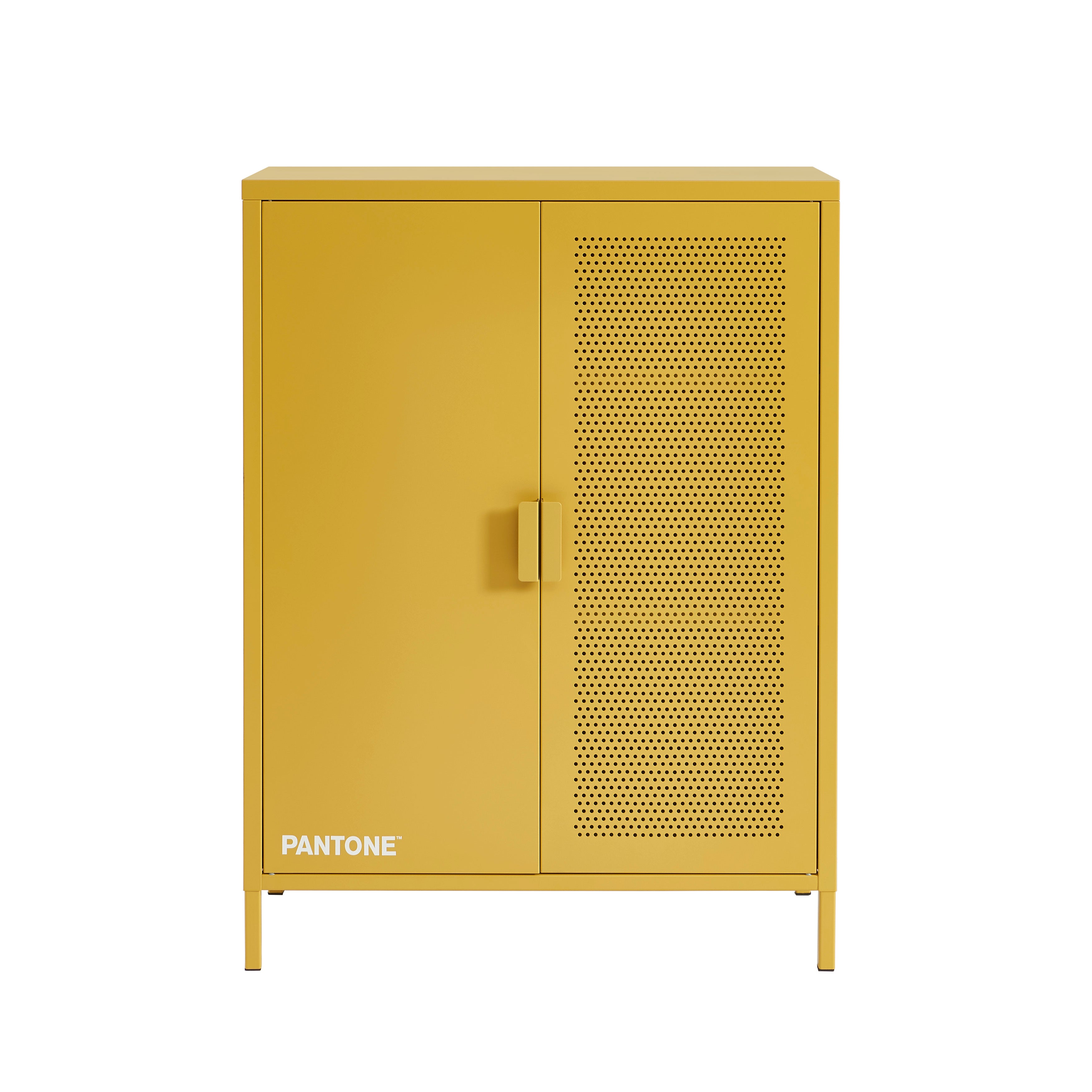 PANTONE® Metal Sideboard – Mustard