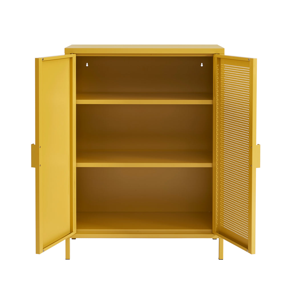 PANTONE® Metal Sideboard – Mustard