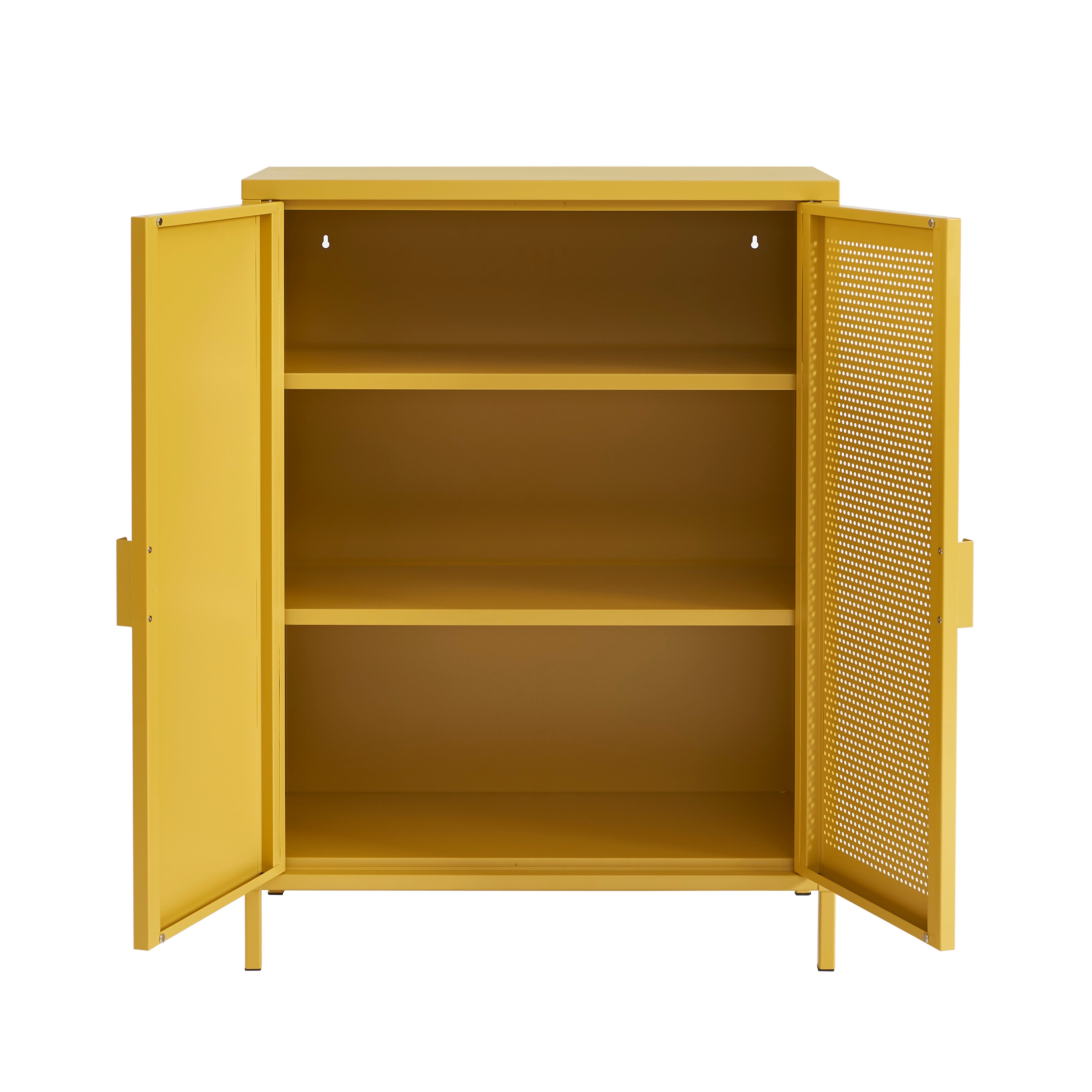 PANTONE® Metal Sideboard – Mustard