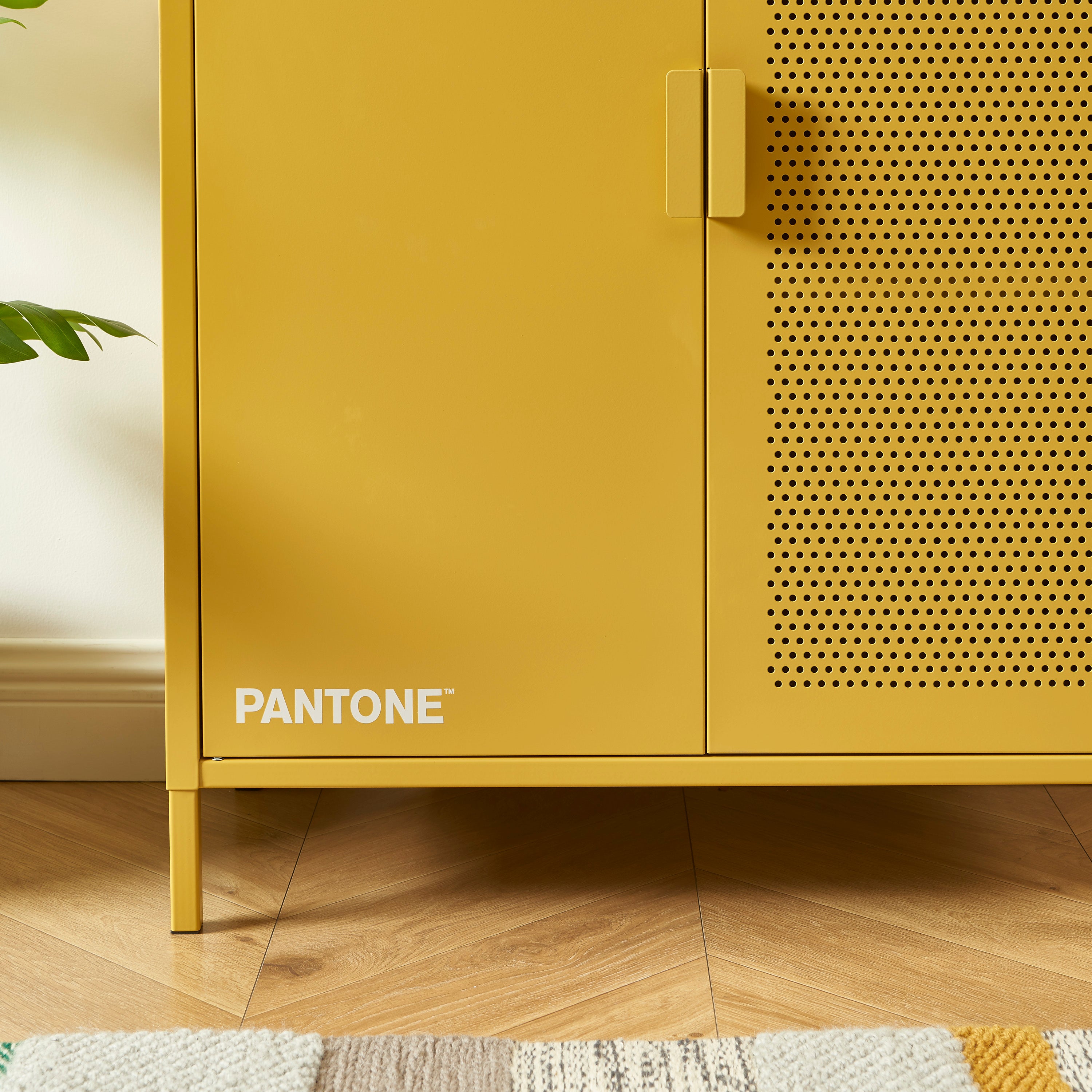 PANTONE® Metal Sideboard – Mustard