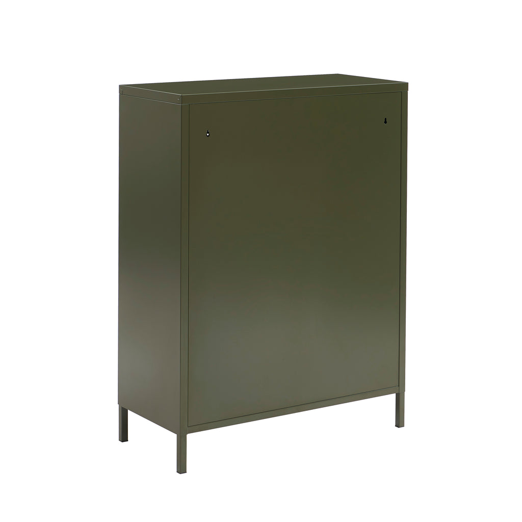 PANTONE® Metal Sideboard – Olive green