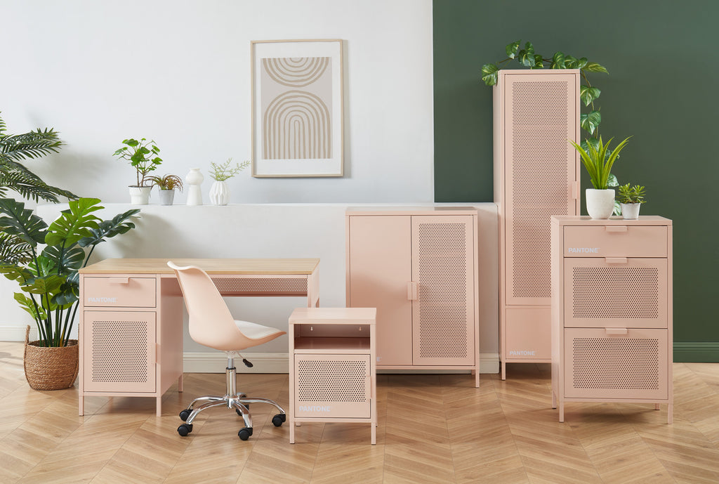 PANTONE® Metal Sideboard – Pink