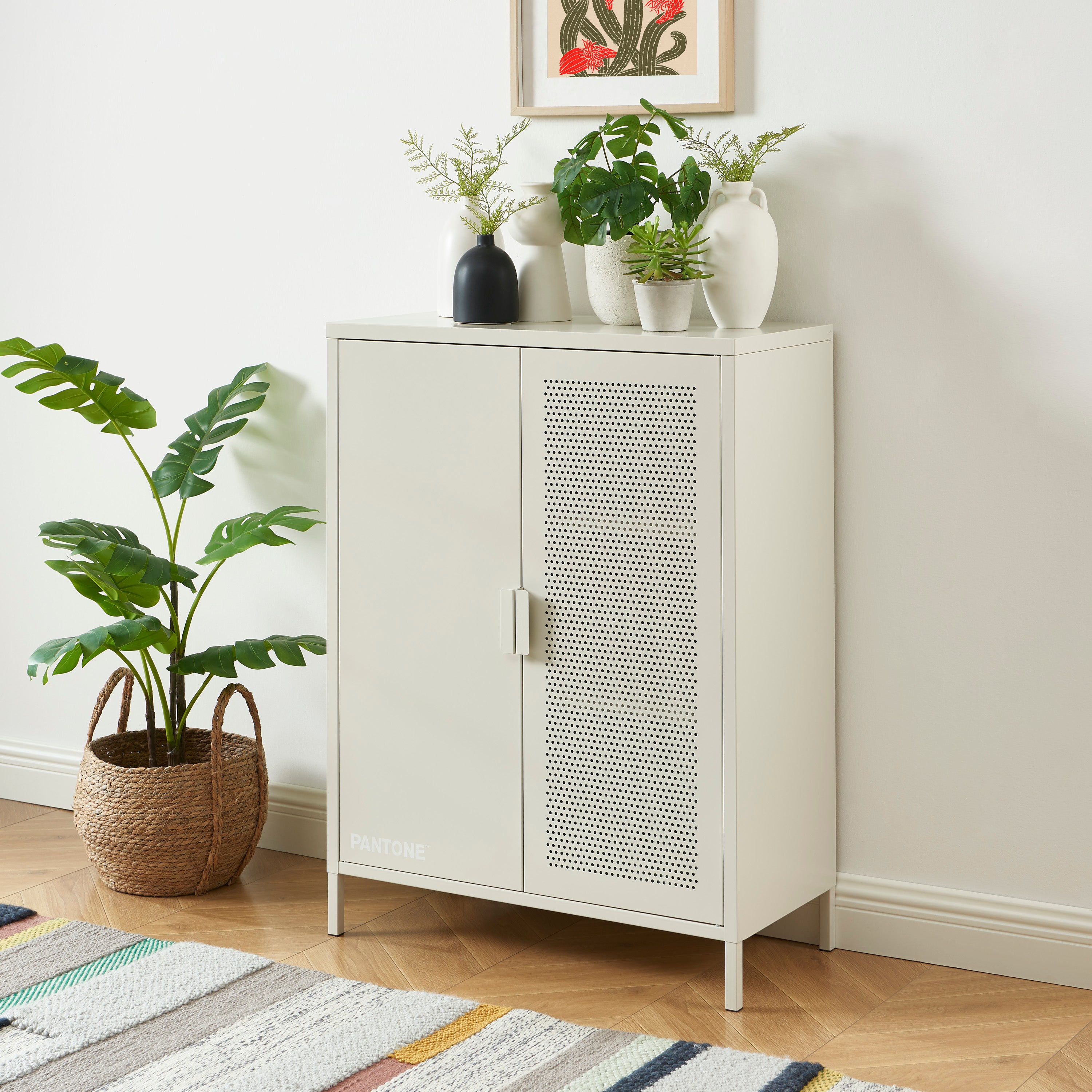PANTONE® Metal Sideboard – Sand
