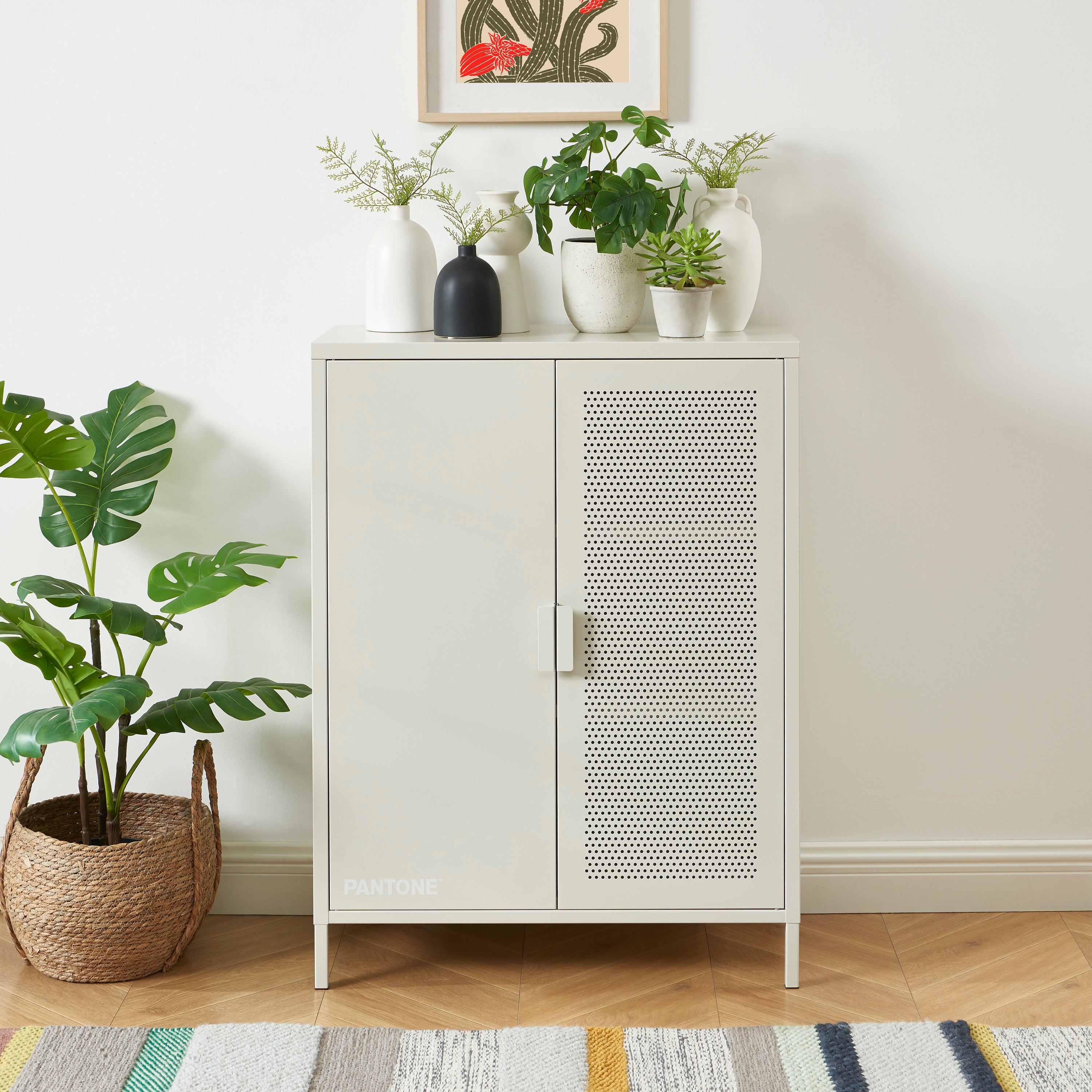 PANTONE® Metal Sideboard – Sand