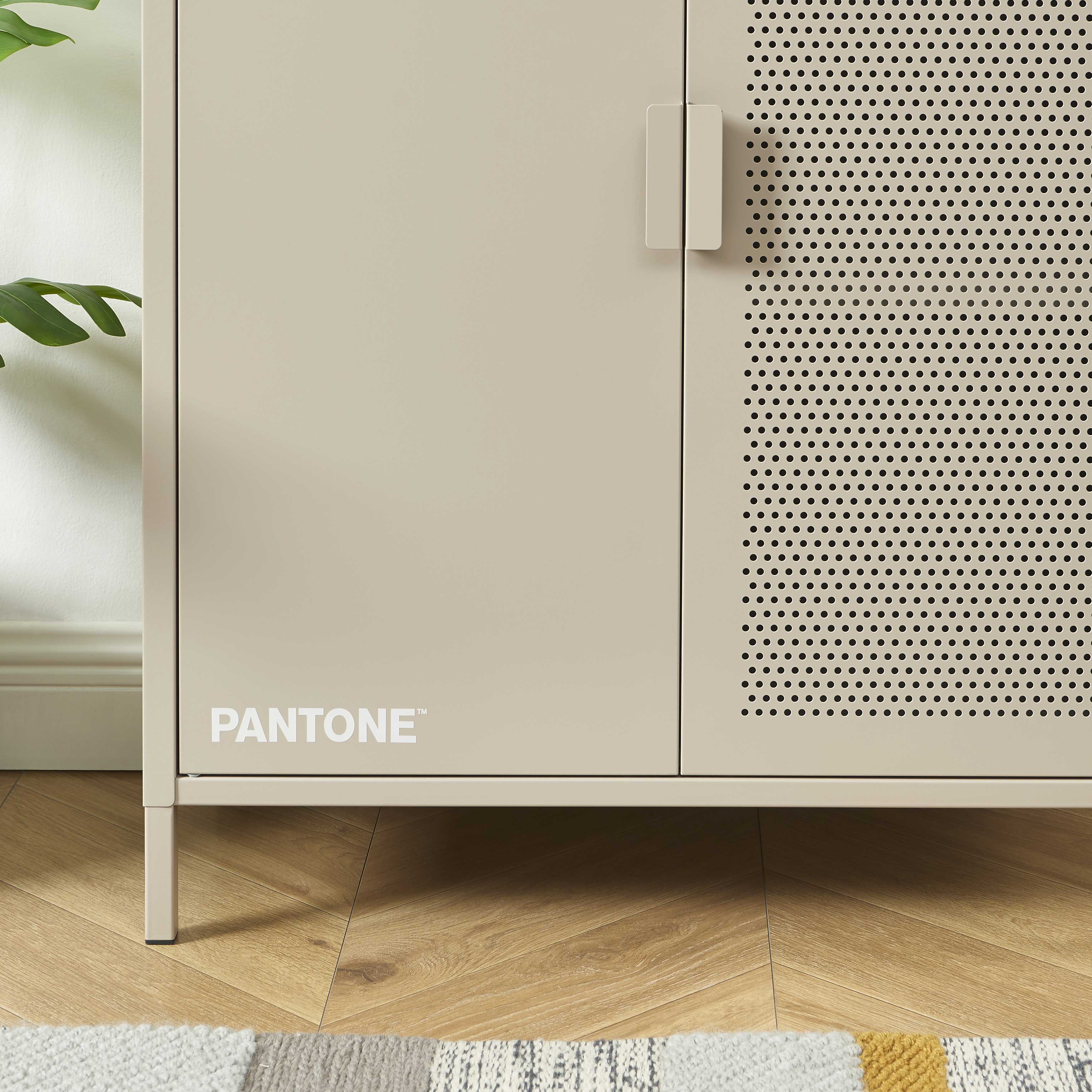 PANTONE® Metal Sideboard – Taupe