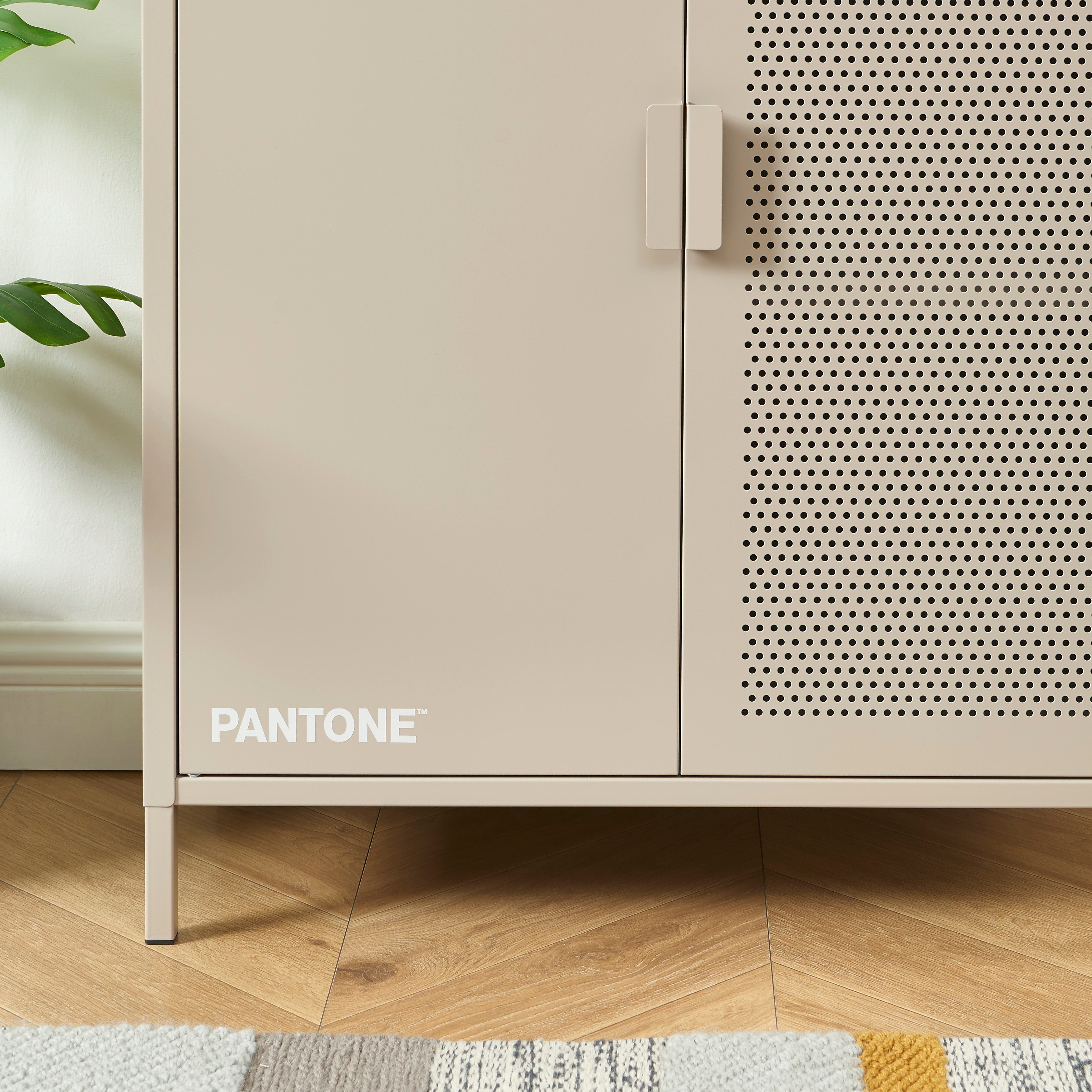 PANTONE® Metal Sideboard – Taupe