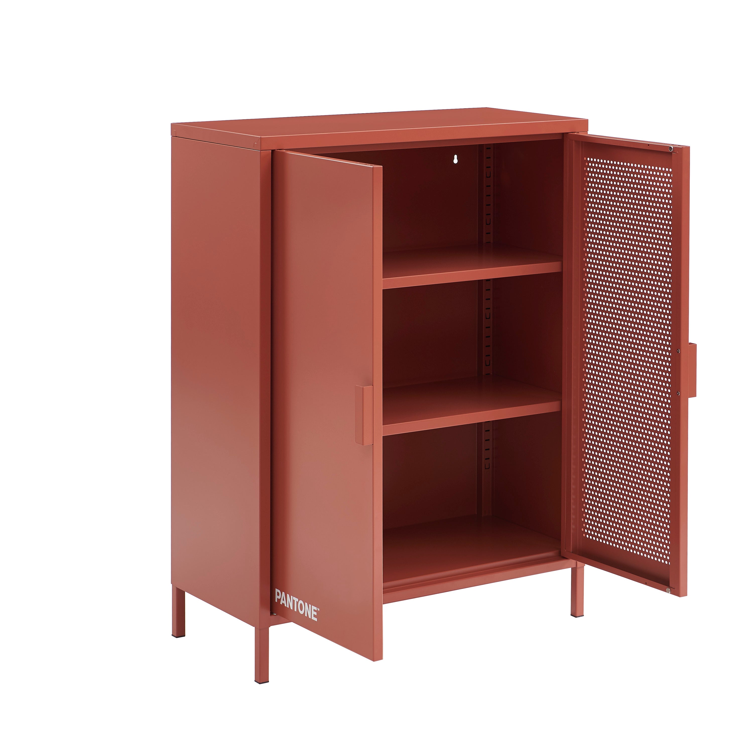 PANTONE® Metal Sideboard – Terracotta