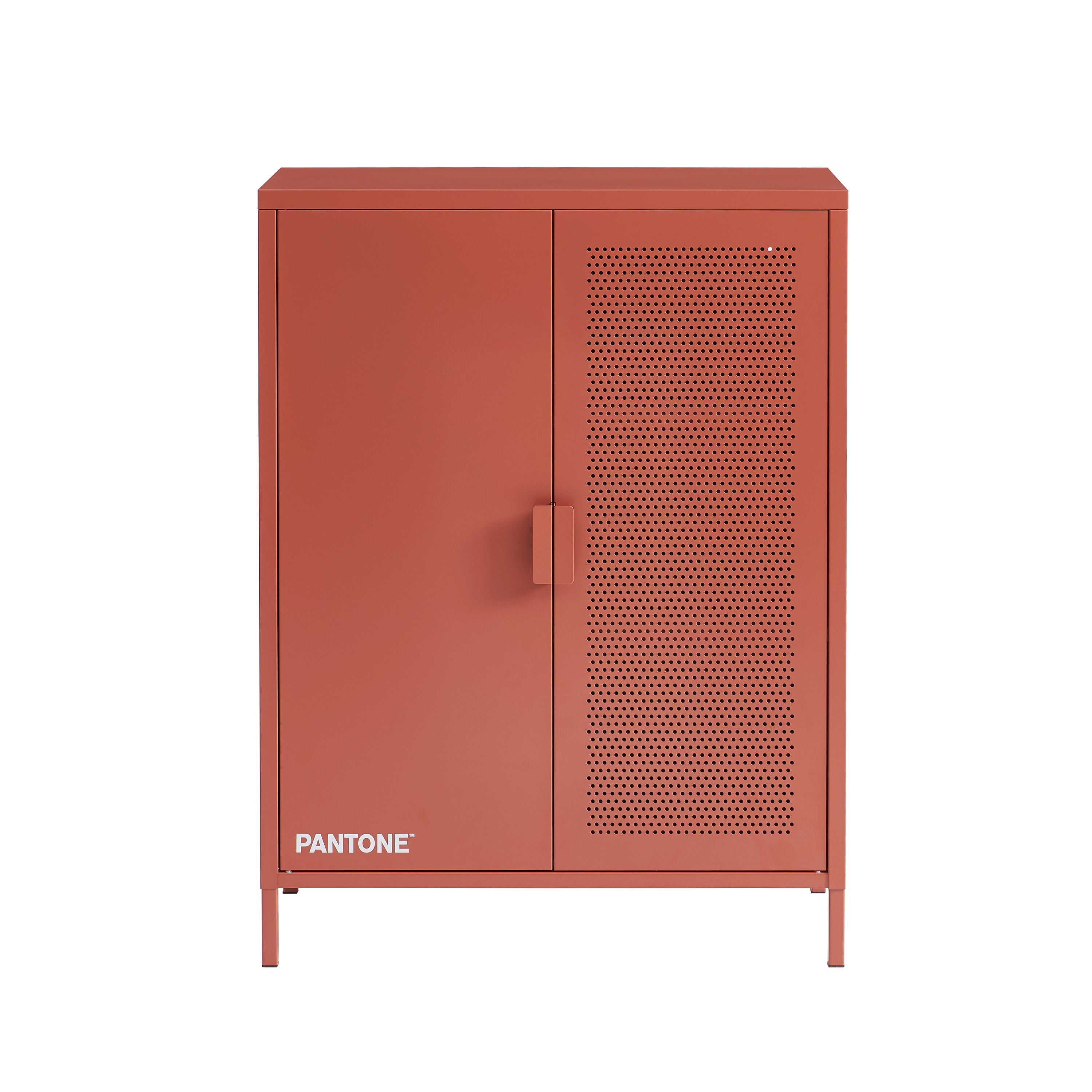 PANTONE® Metal Sideboard – Terracotta