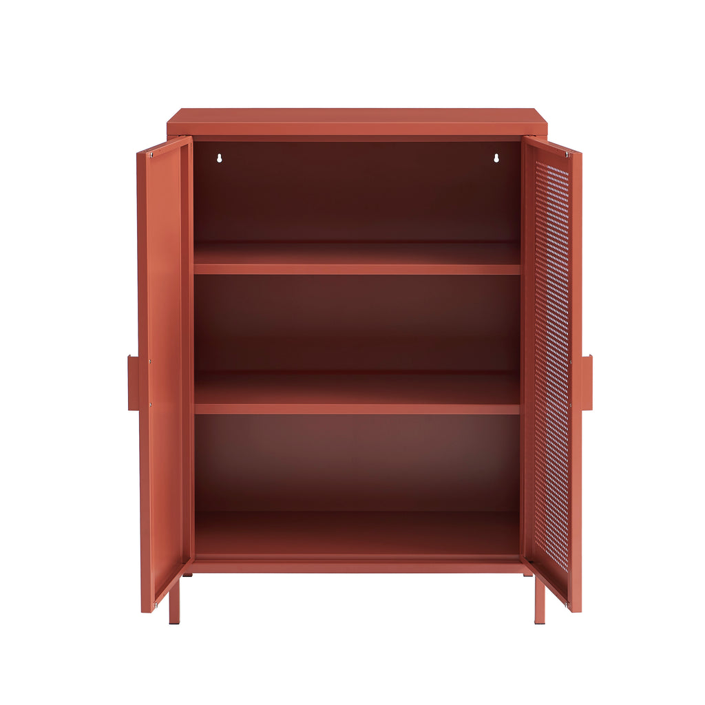 PANTONE® Metal Sideboard – Terracotta