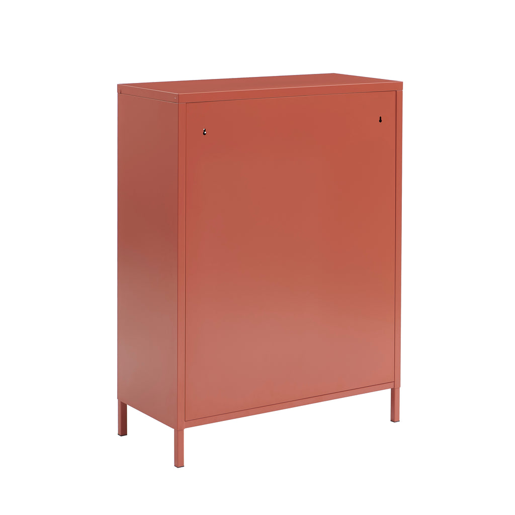PANTONE® Metal Sideboard – Terracotta