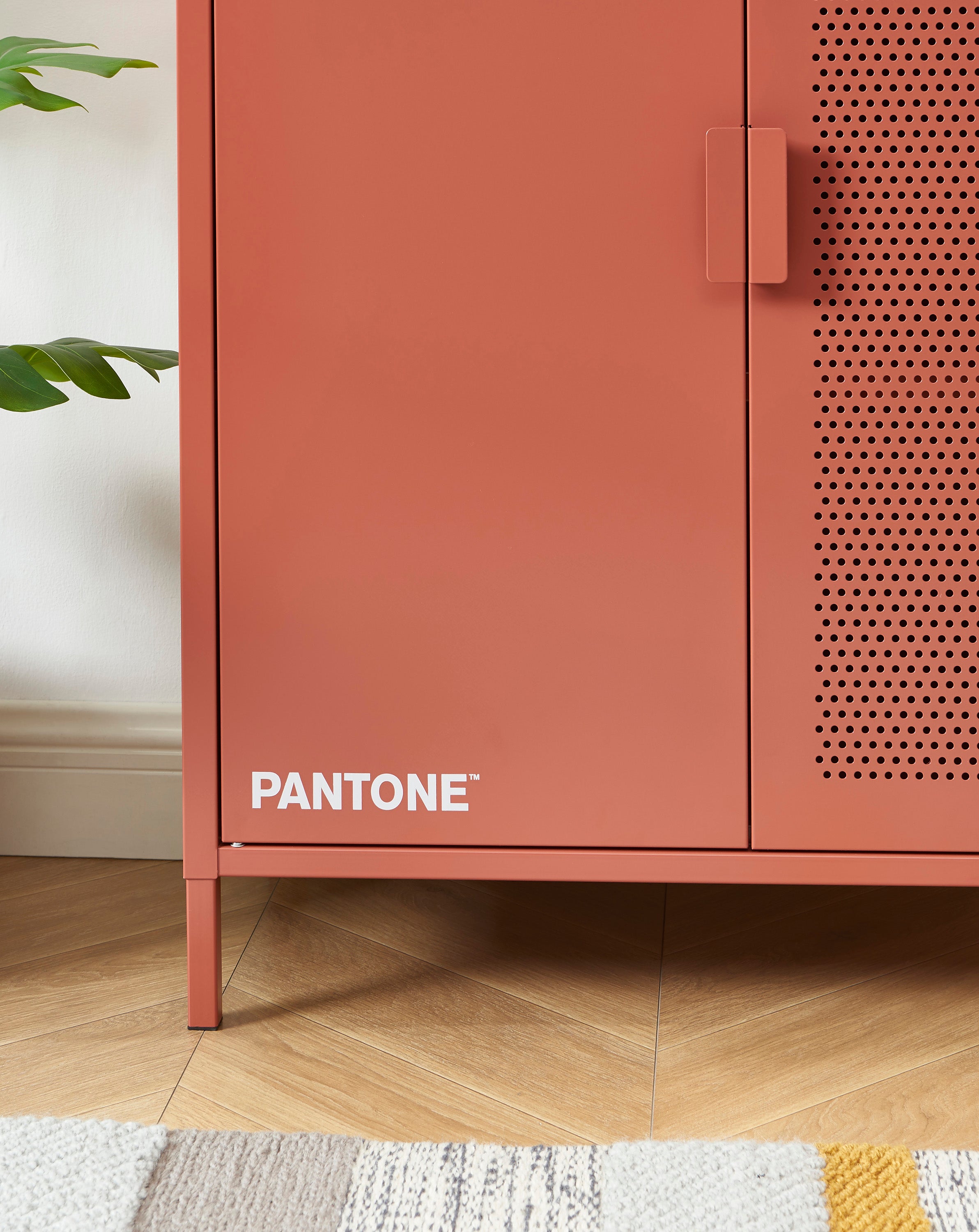 PANTONE® Metal Sideboard – Terracotta
