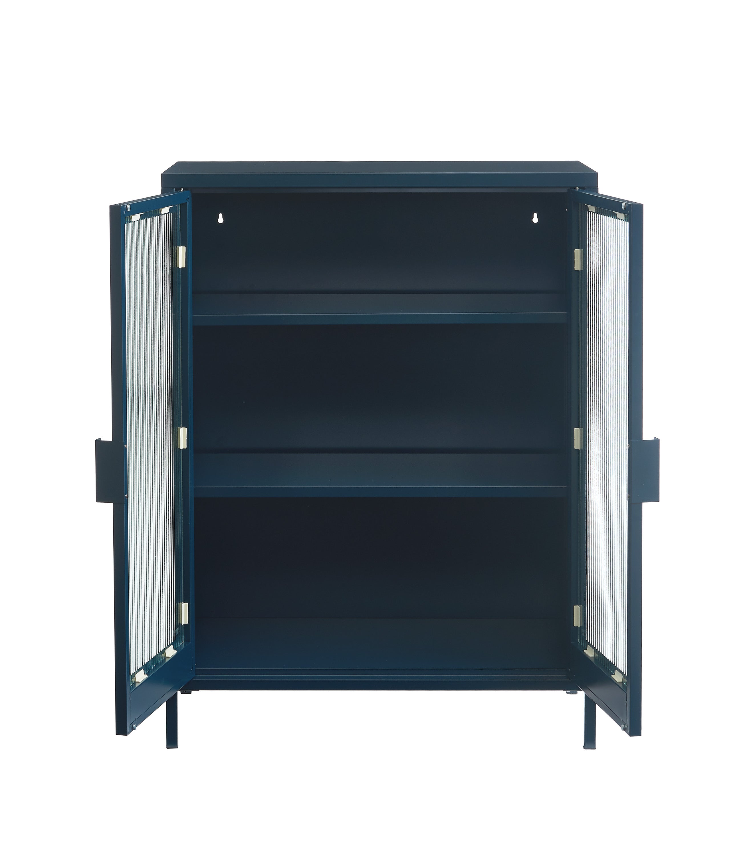 PANTONE® Fluted Glass Sideboard – Midnight blue