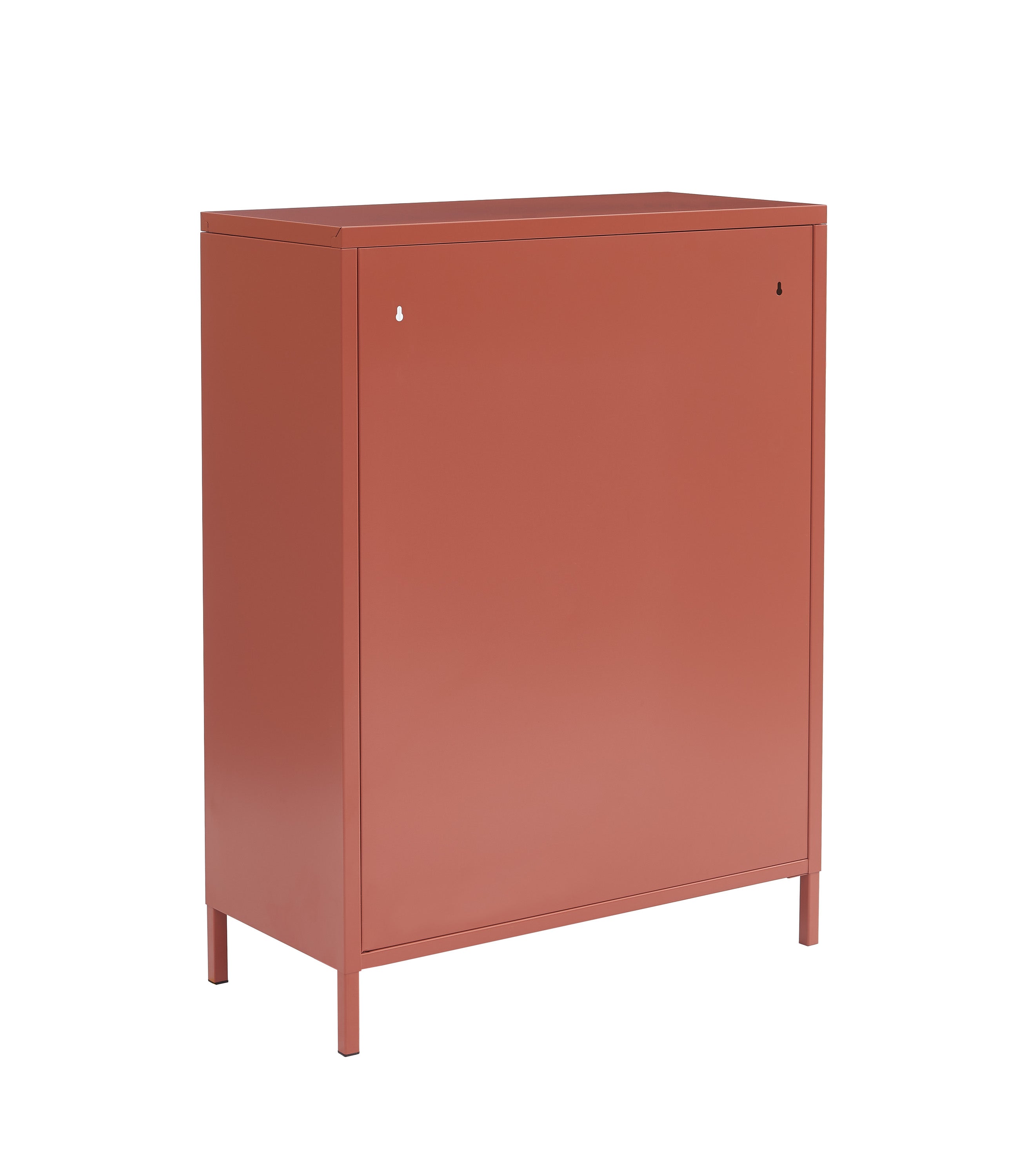 PANTONE® Fluted Glass Sideboard – Terracotta
