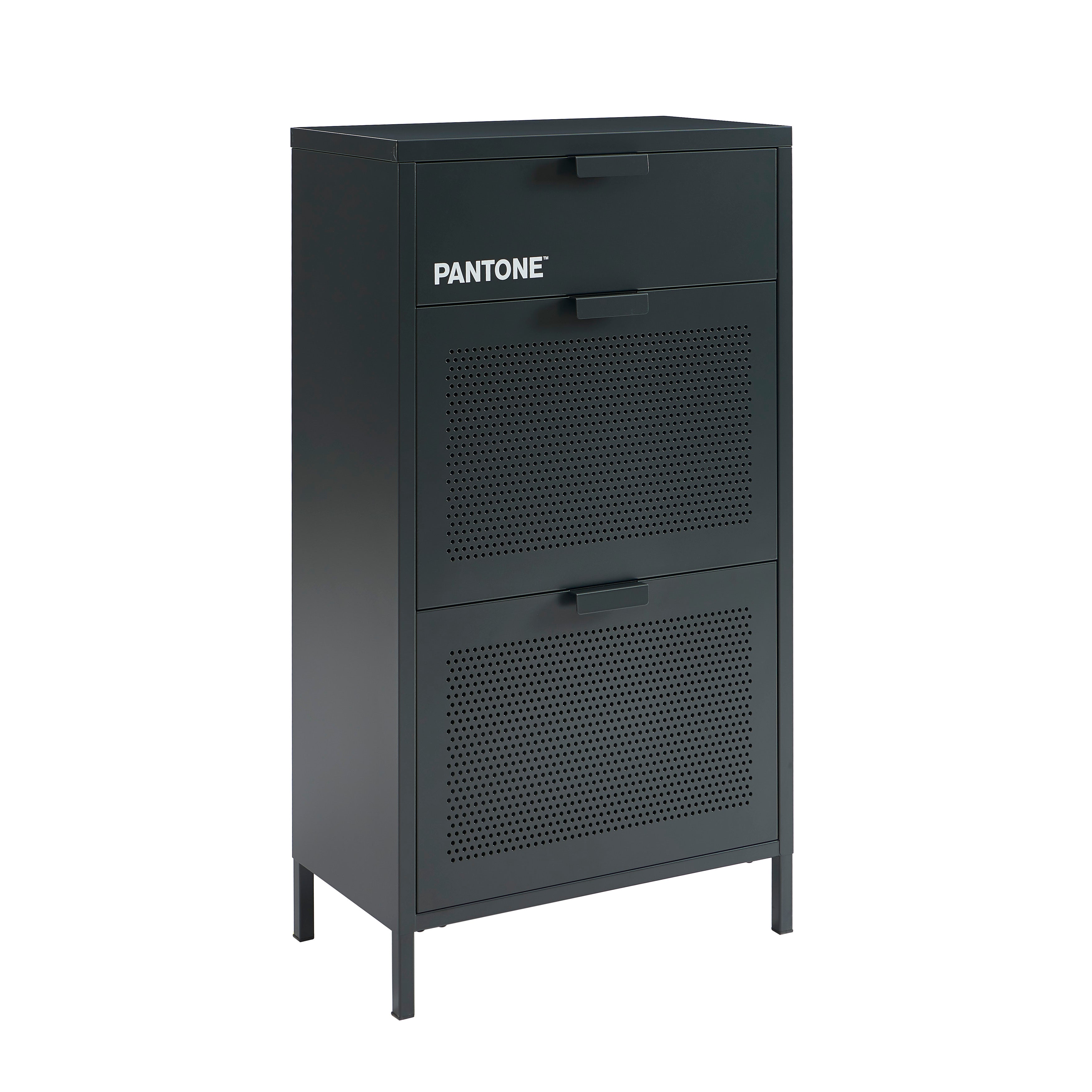 PANTONE® Metal Shoe Cabinet – Anthracite
