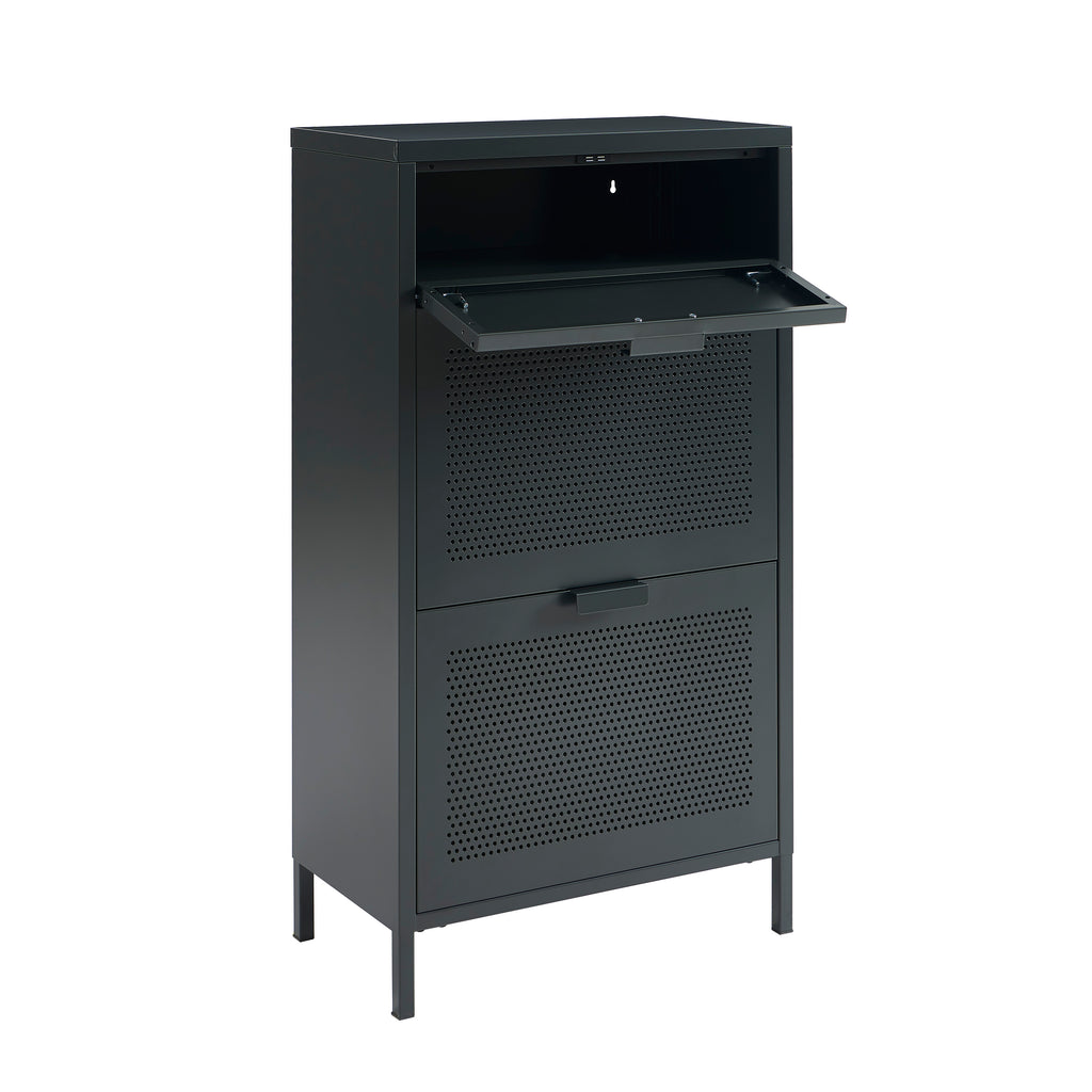 PANTONE® Metal Shoe Cabinet – Anthracite