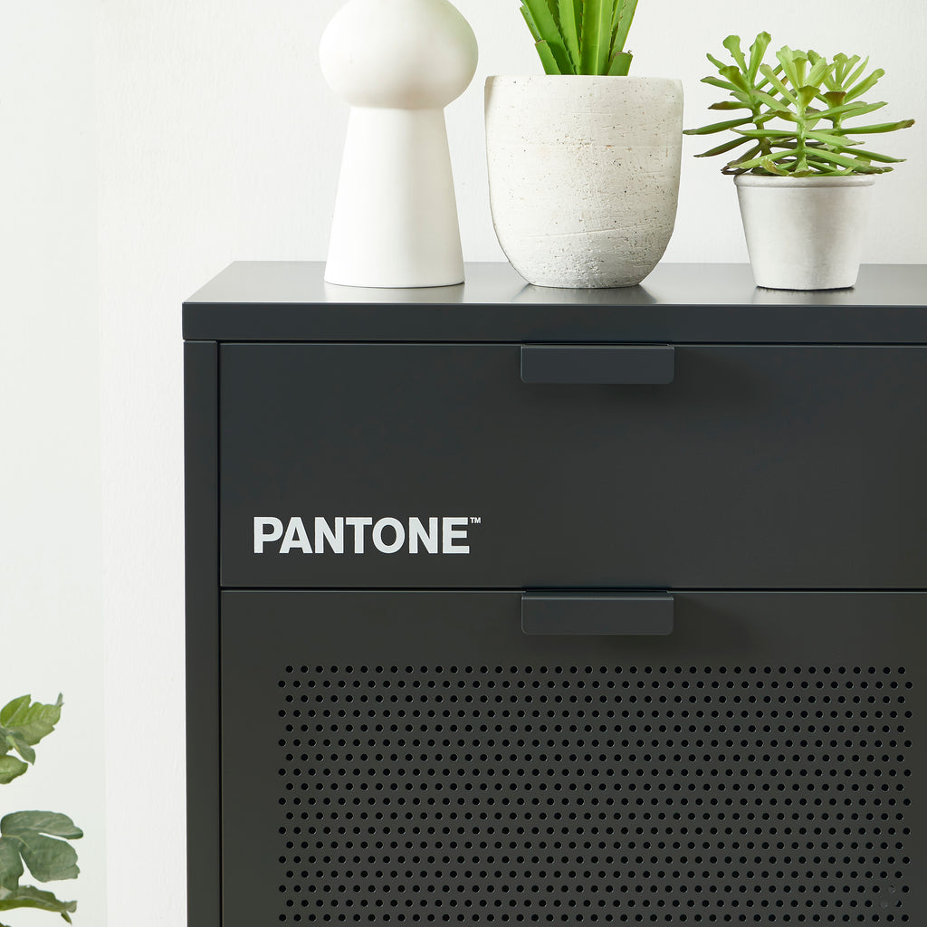 PANTONE® Metal Shoe Cabinet – Anthracite