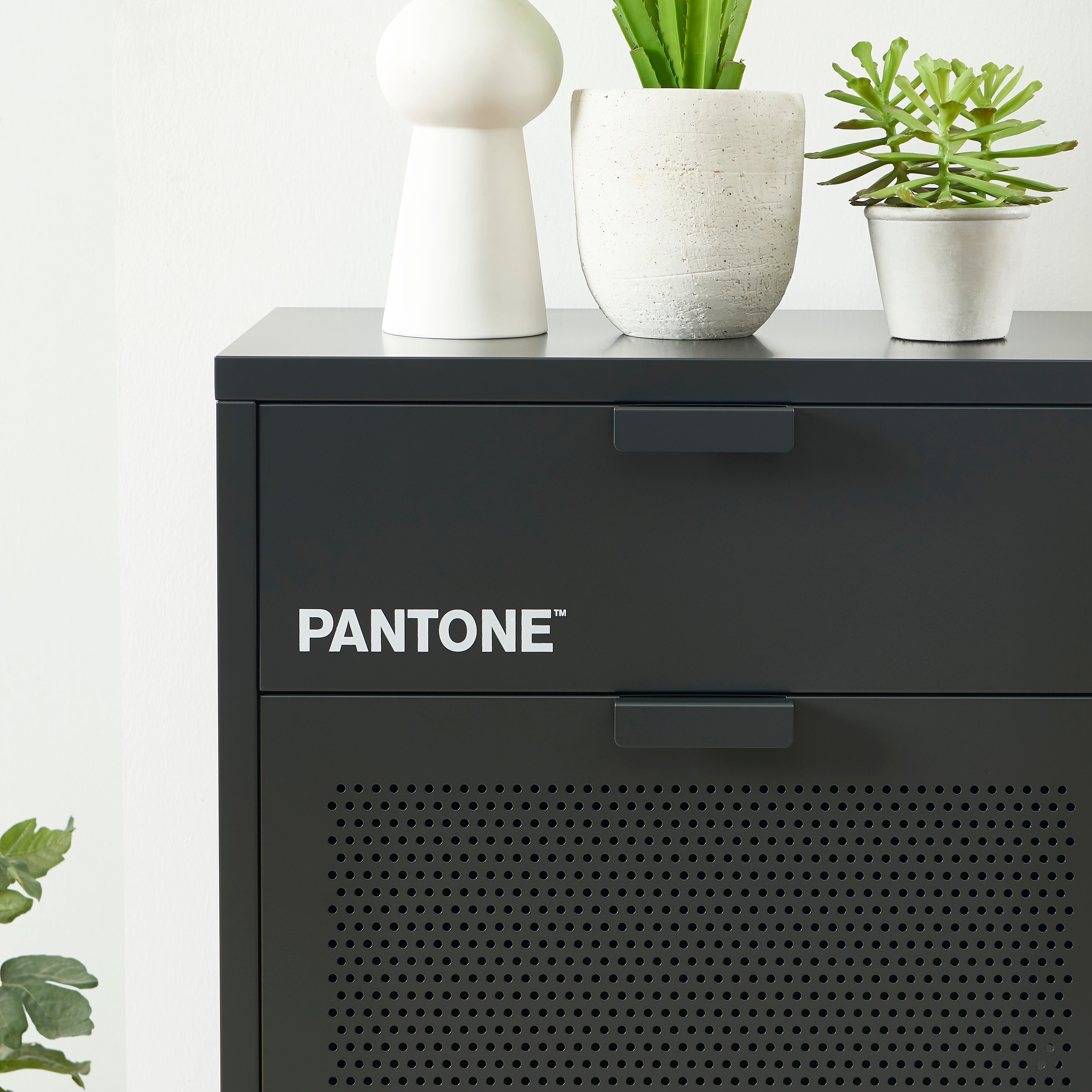 PANTONE® Metal Shoe Cabinet – Anthracite