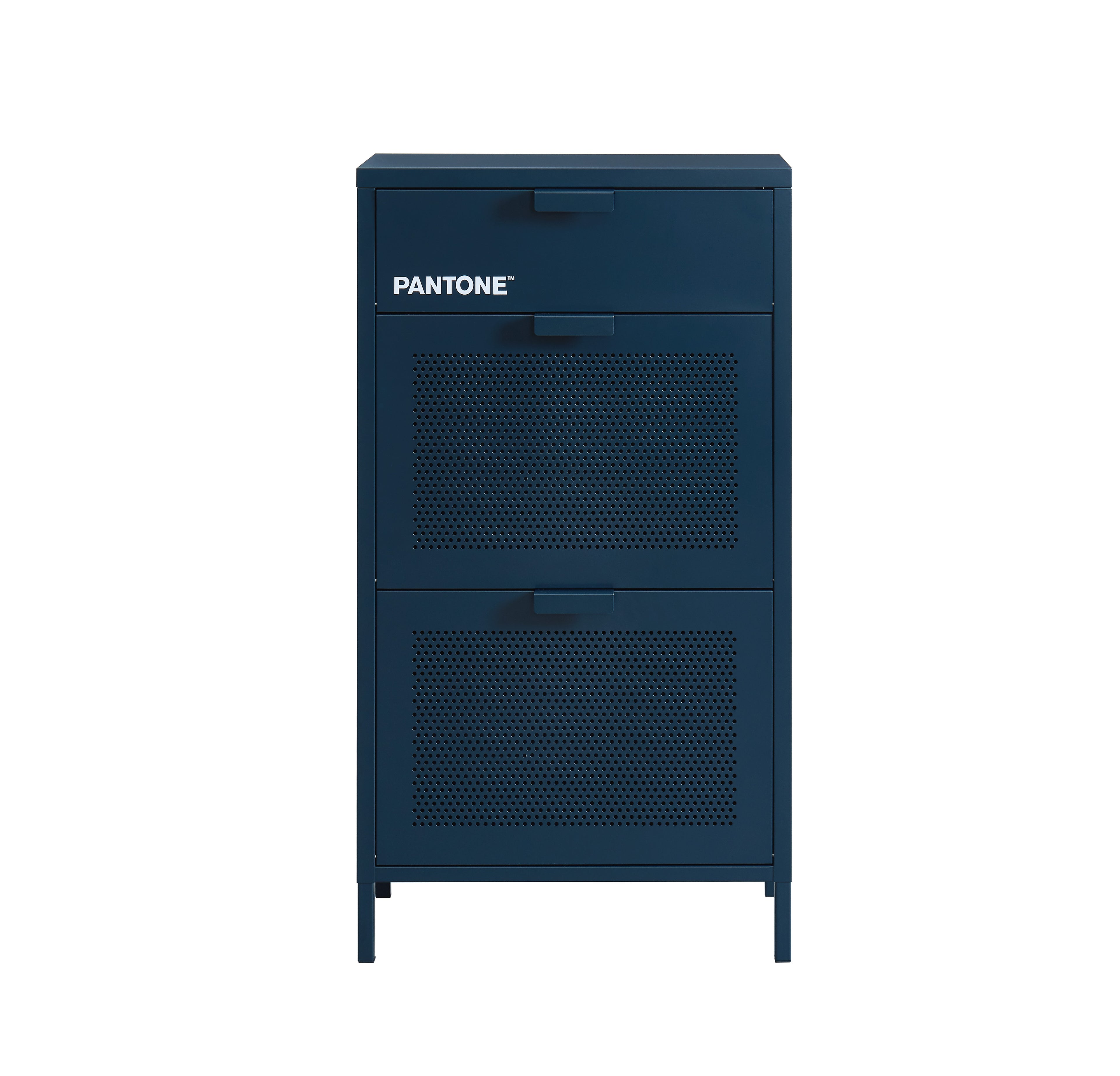 PANTONE® Metal Shoe Cabinet – Midnight blue
