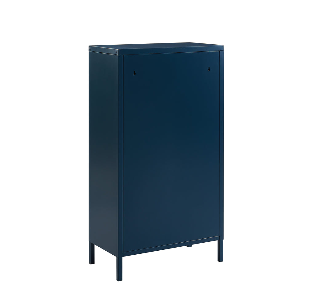 PANTONE® Metal Shoe Cabinet – Midnight blue