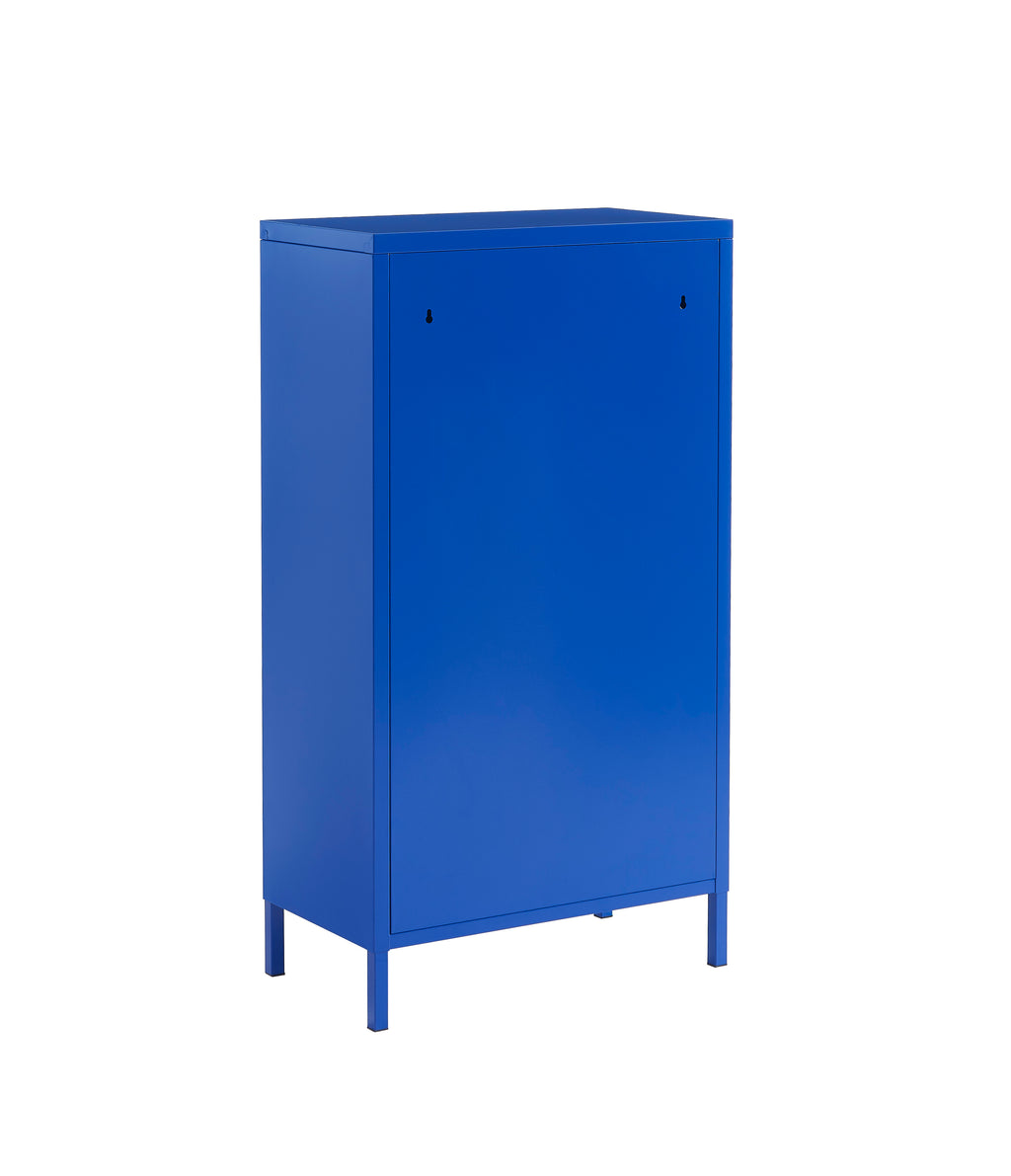 PANTONE® Metal Shoe Cabinet – Electric blue