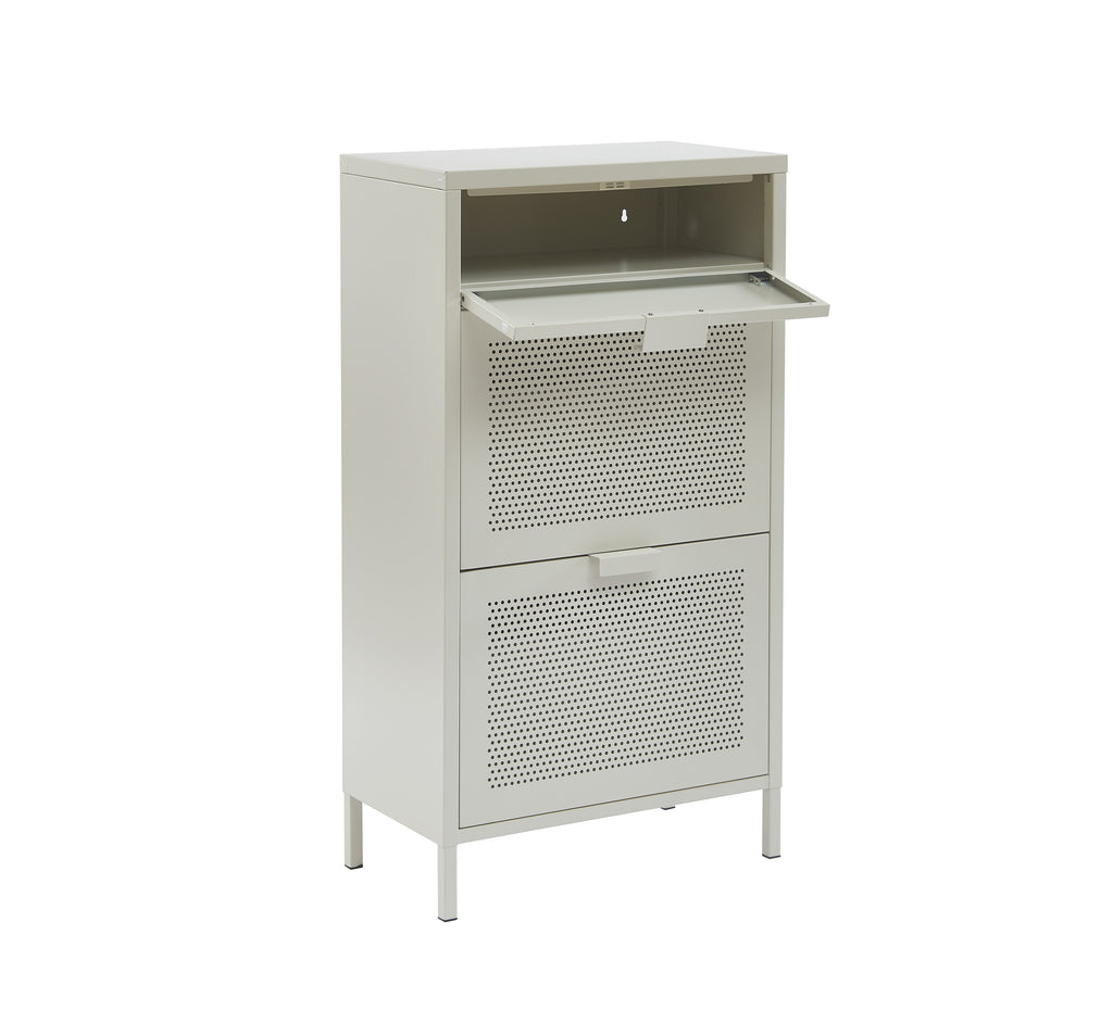 PANTONE® Metal Shoe Cabinet – Sand