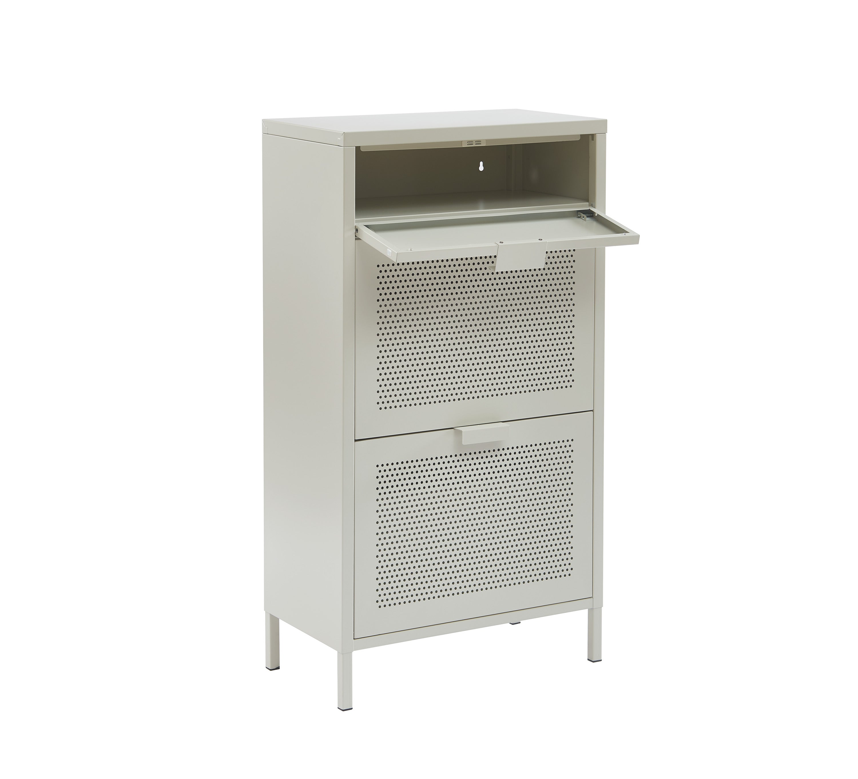 PANTONE® Metal Shoe Cabinet – Sand