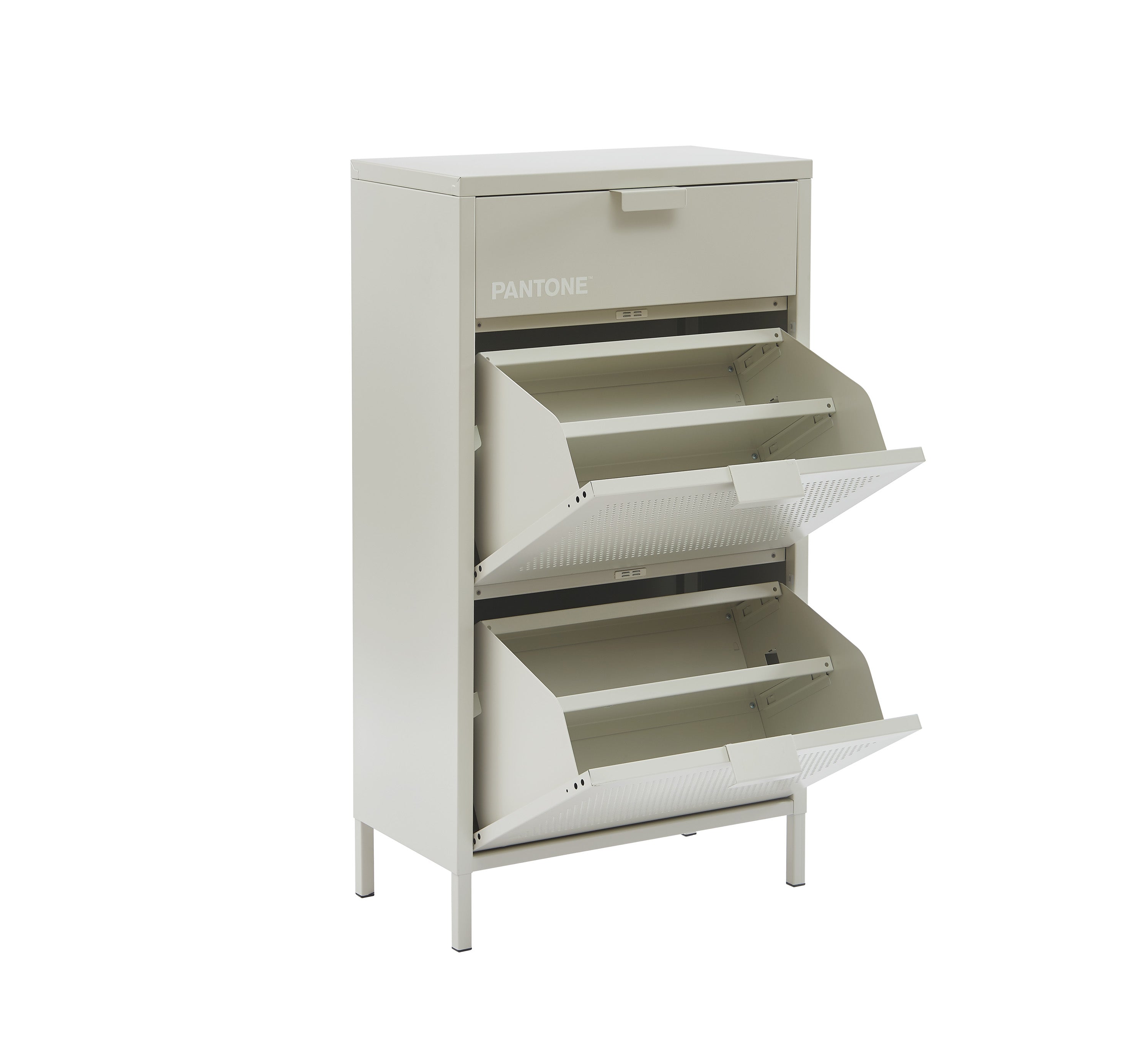 PANTONE® Metal Shoe Cabinet – Sand