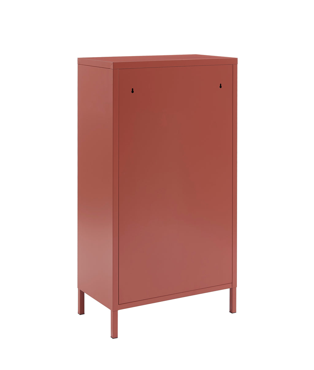 PANTONE® Metal Shoe Cabinet – Terracotta