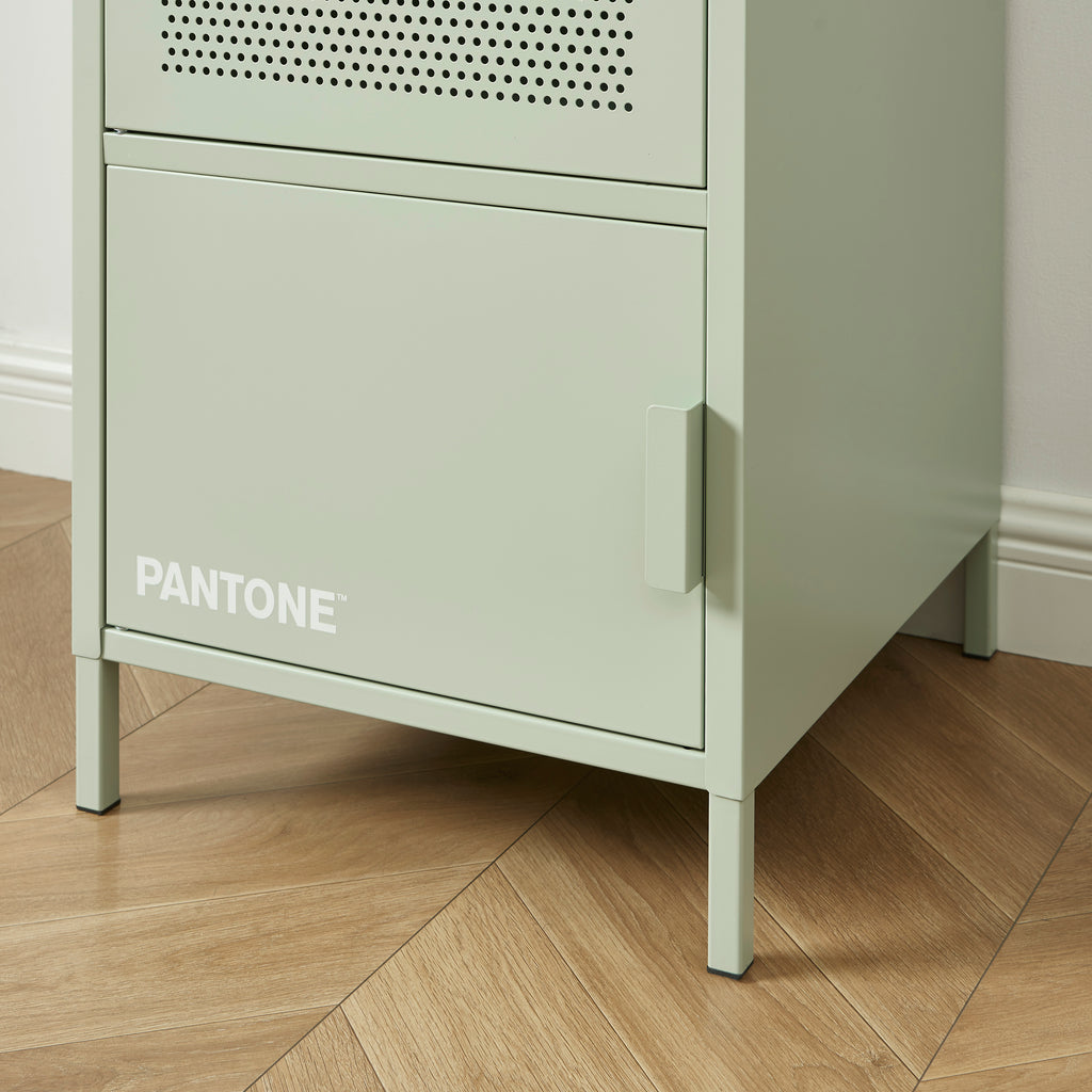 PANTONE® Metal Wardrobe – Almond green