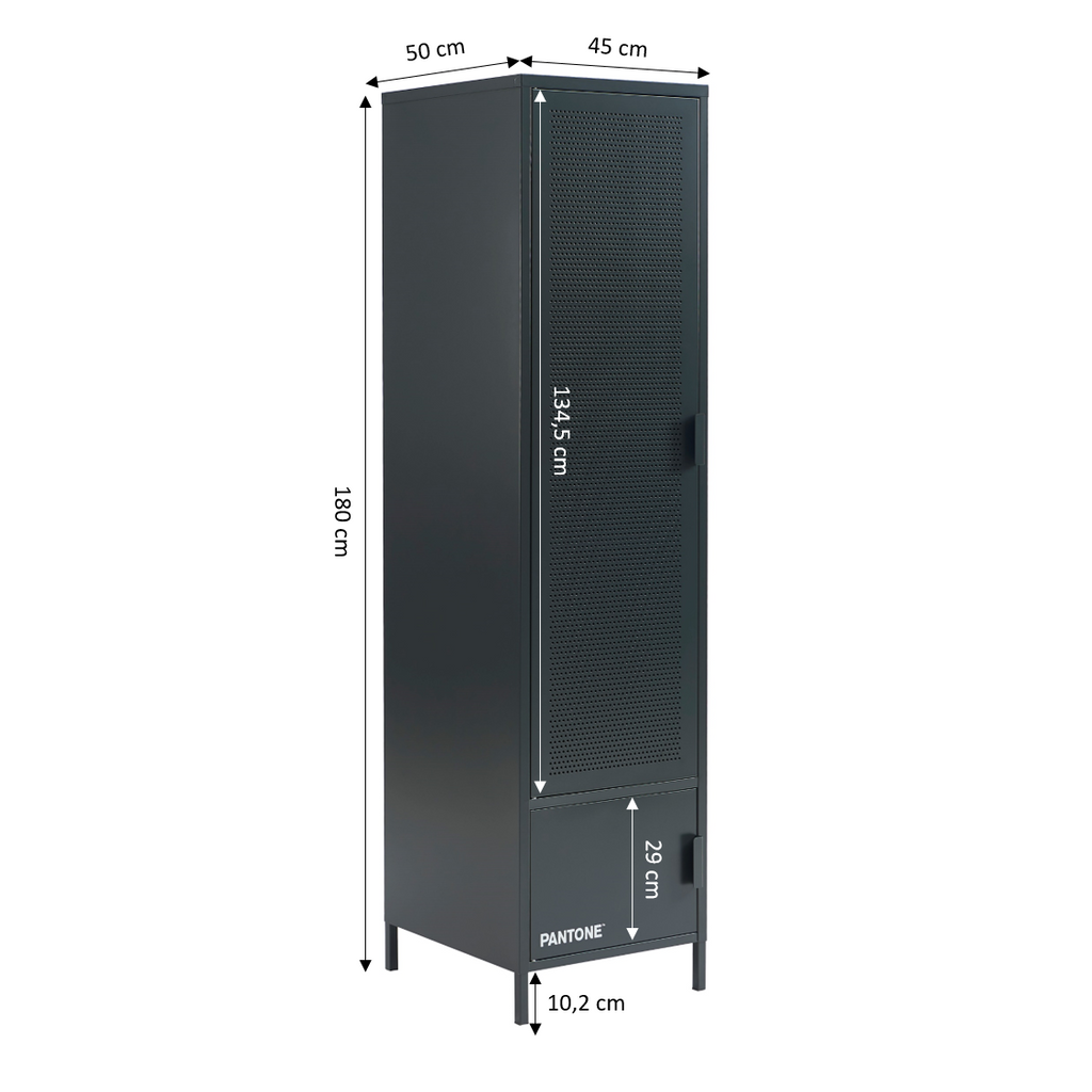 PANTONE® Metal Wardrobe – Anthracite