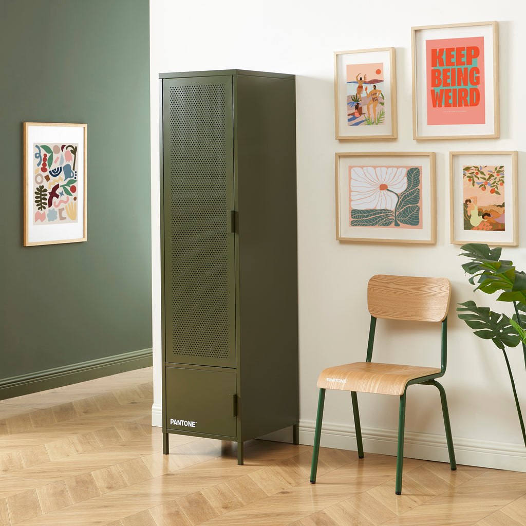 PANTONE® Metal Wardrobe – Olive green