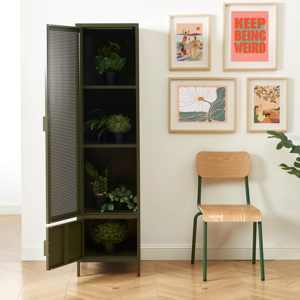 PANTONE® Metal Wardrobe – Olive green