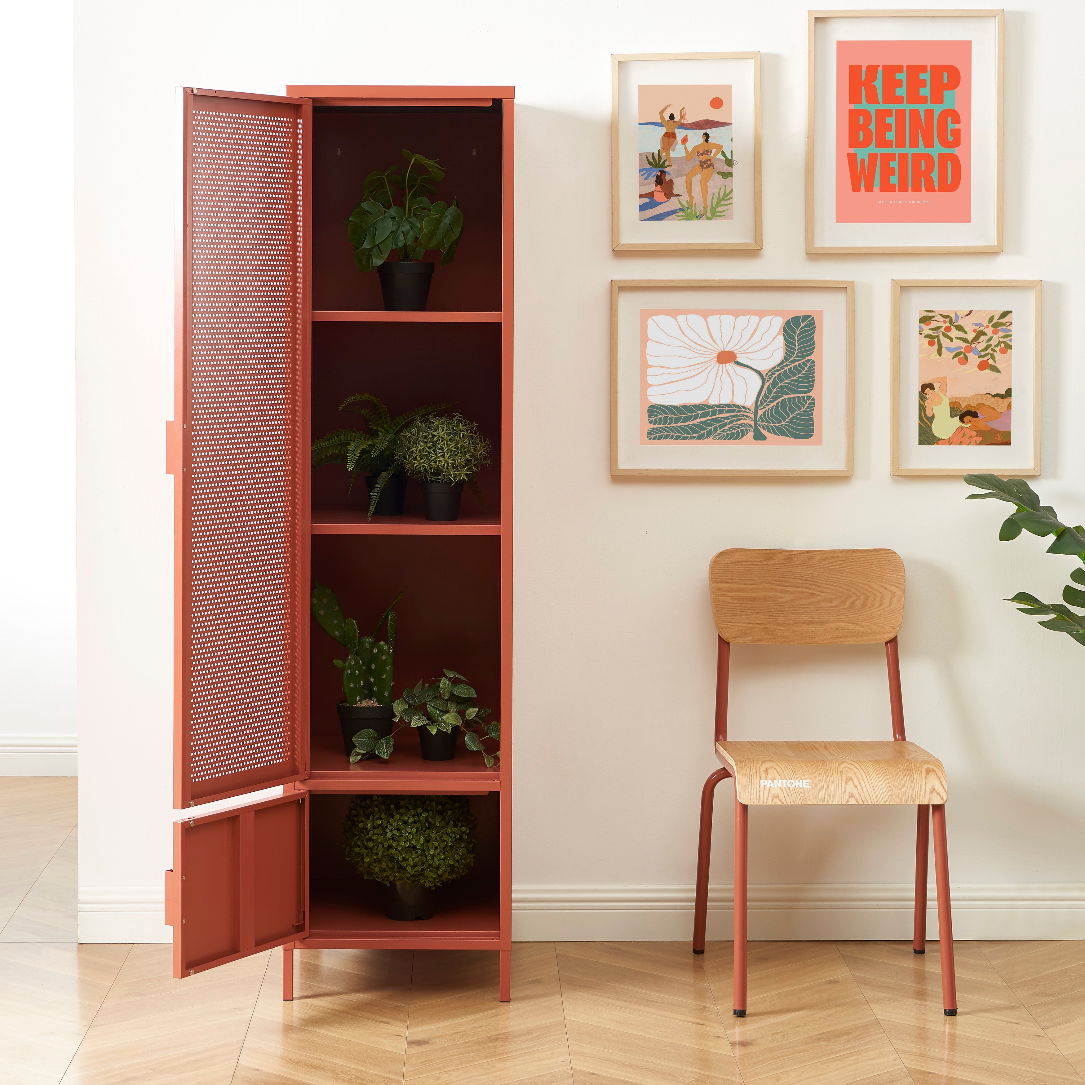 PANTONE® Metal Wardrobe – Terracotta