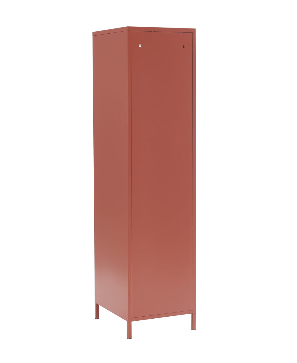 PANTONE® Metal Locker with Fluted Glass Door – Terracotta