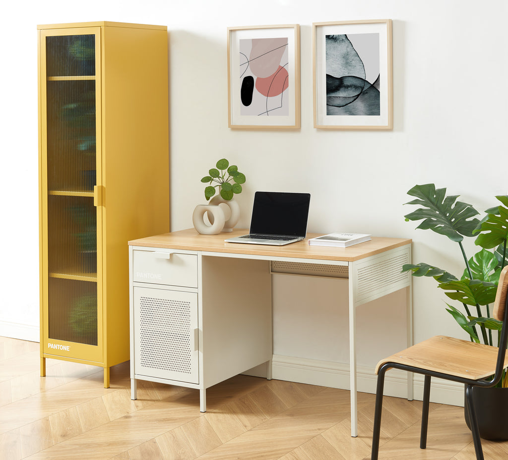 PANTONE® Metal Desk – Sand