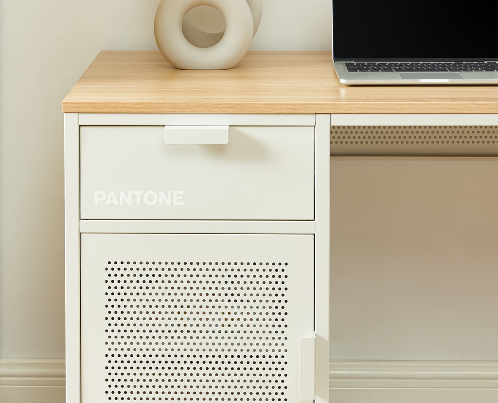 PANTONE® Metal Desk – Sand