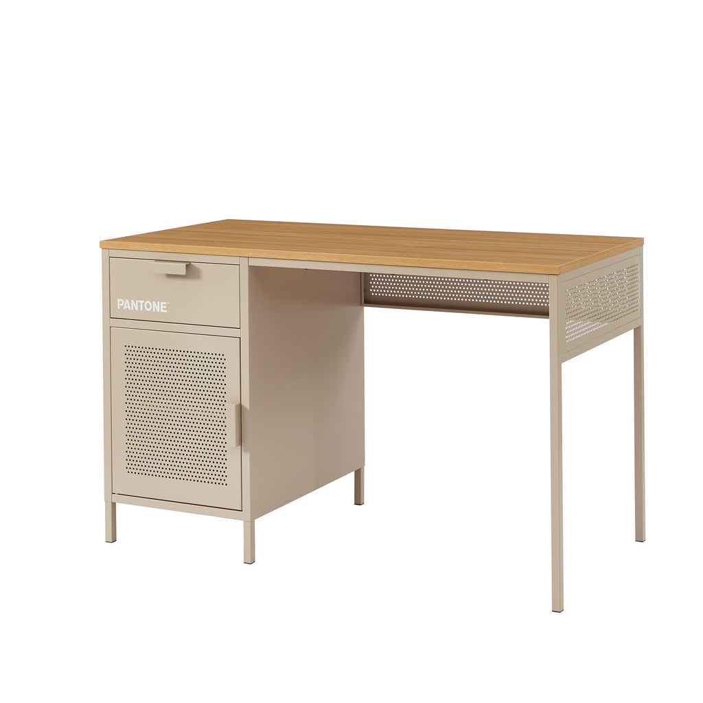 PANTONE® Metal Desk – Taupe