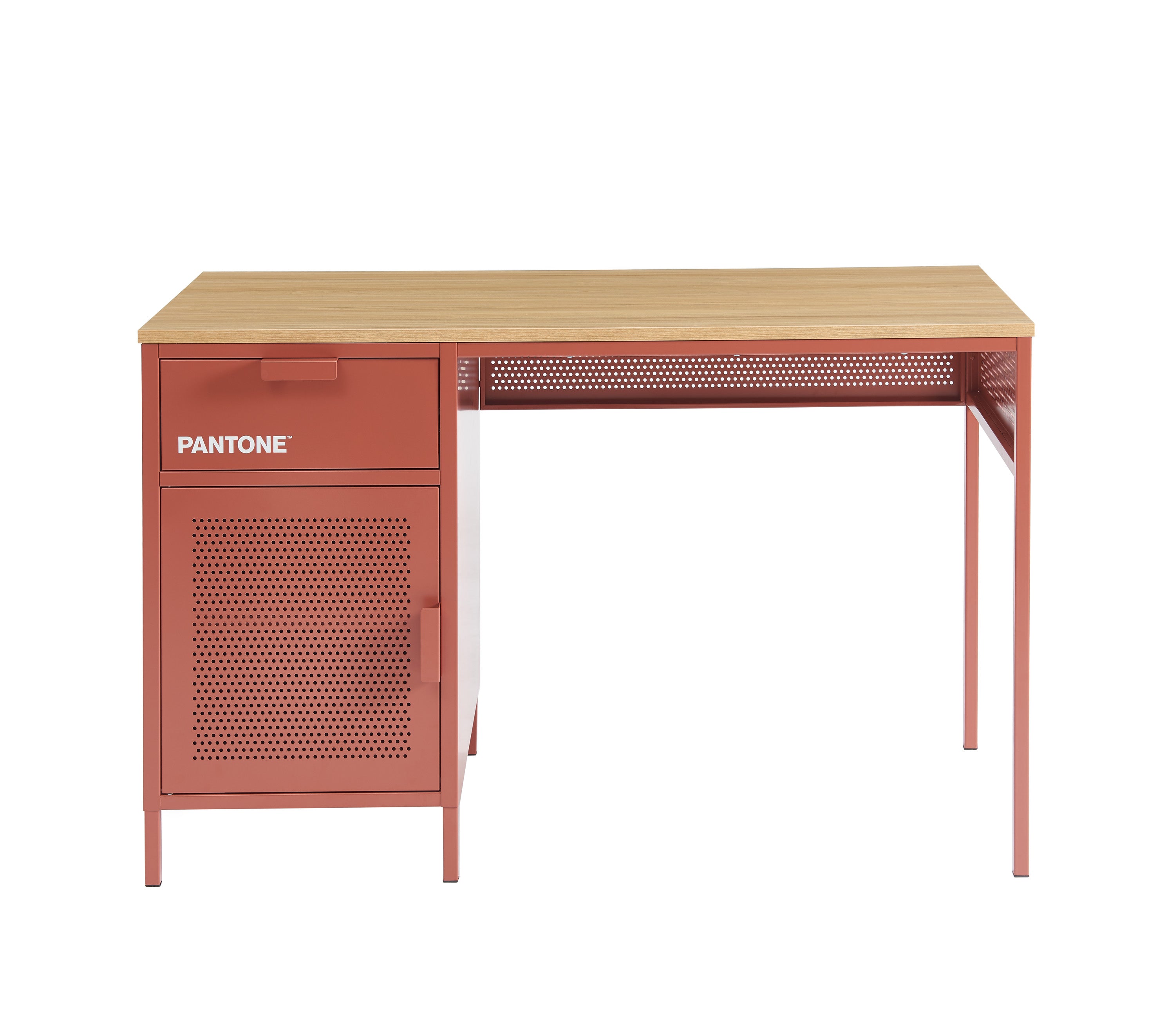 PANTONE® Metal Desk – Terracotta