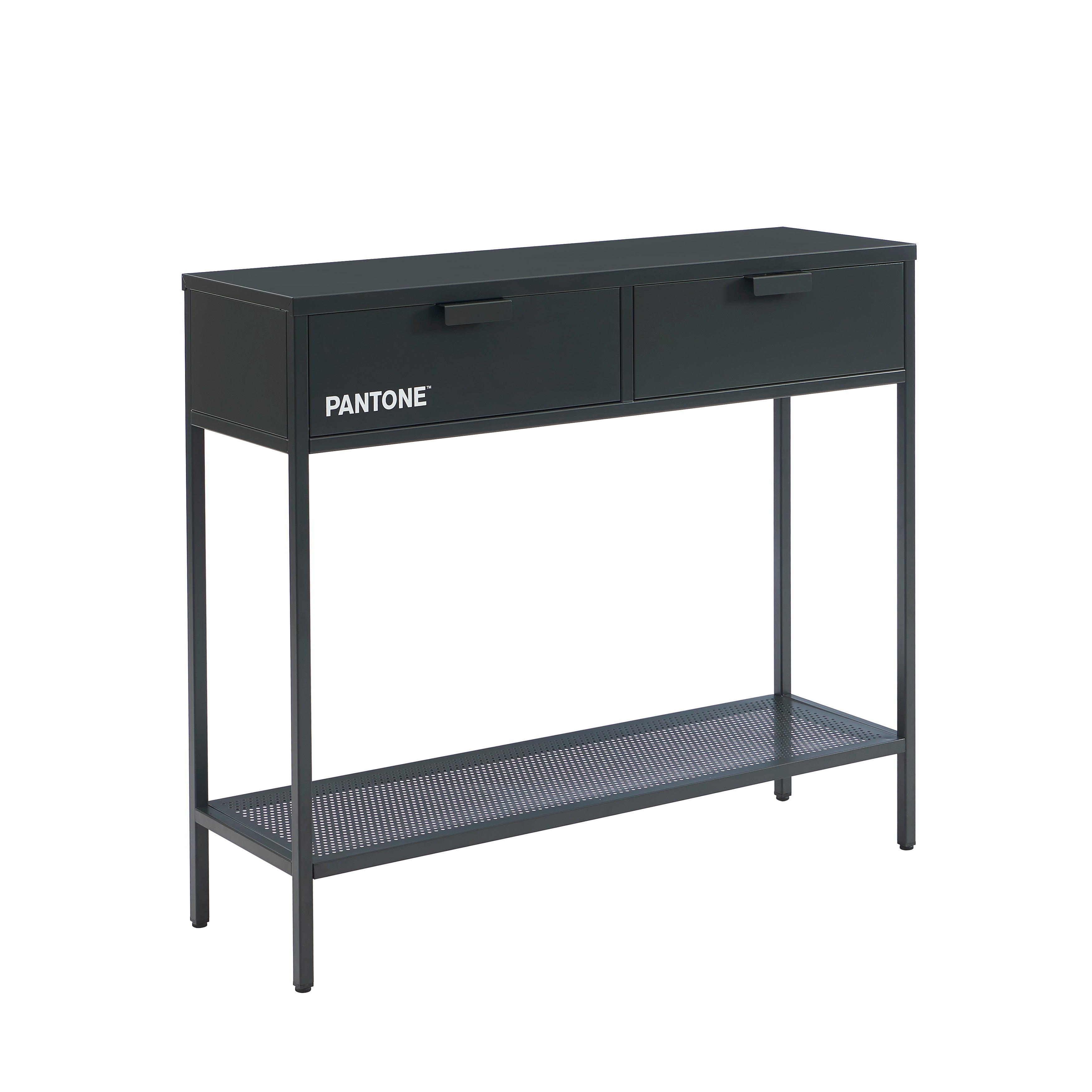 PANTONE® Metal Console Table – Anthracite