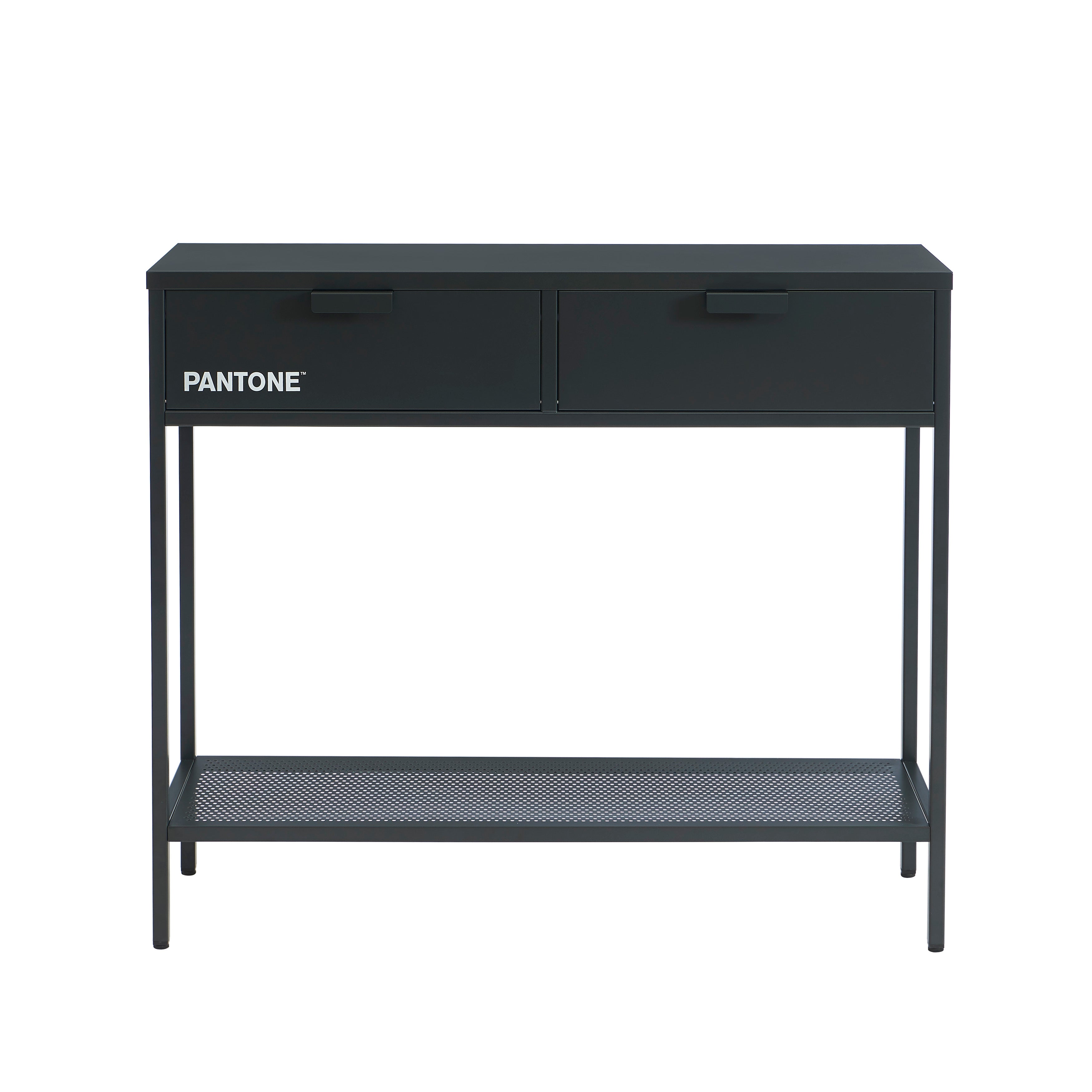 PANTONE® Metal Console Table – Anthracite