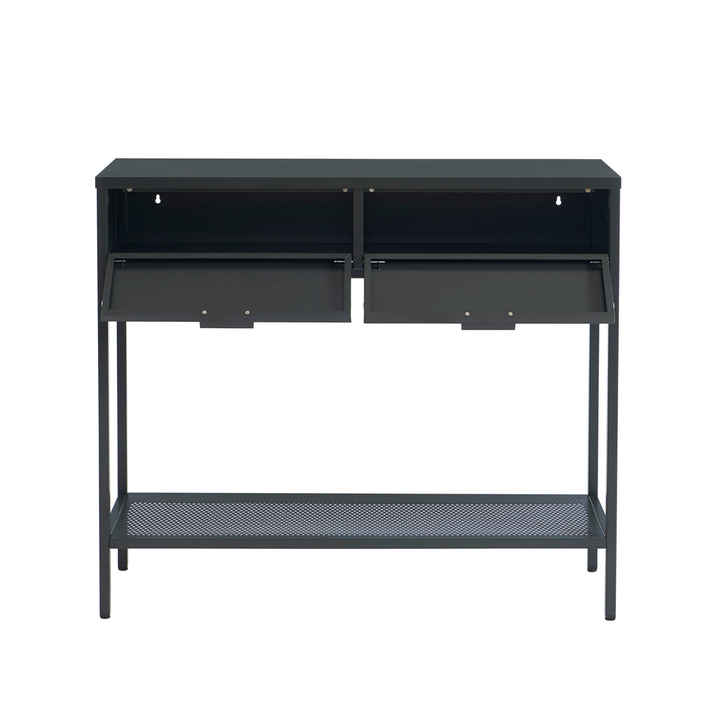 PANTONE® Metal Console Table – Anthracite