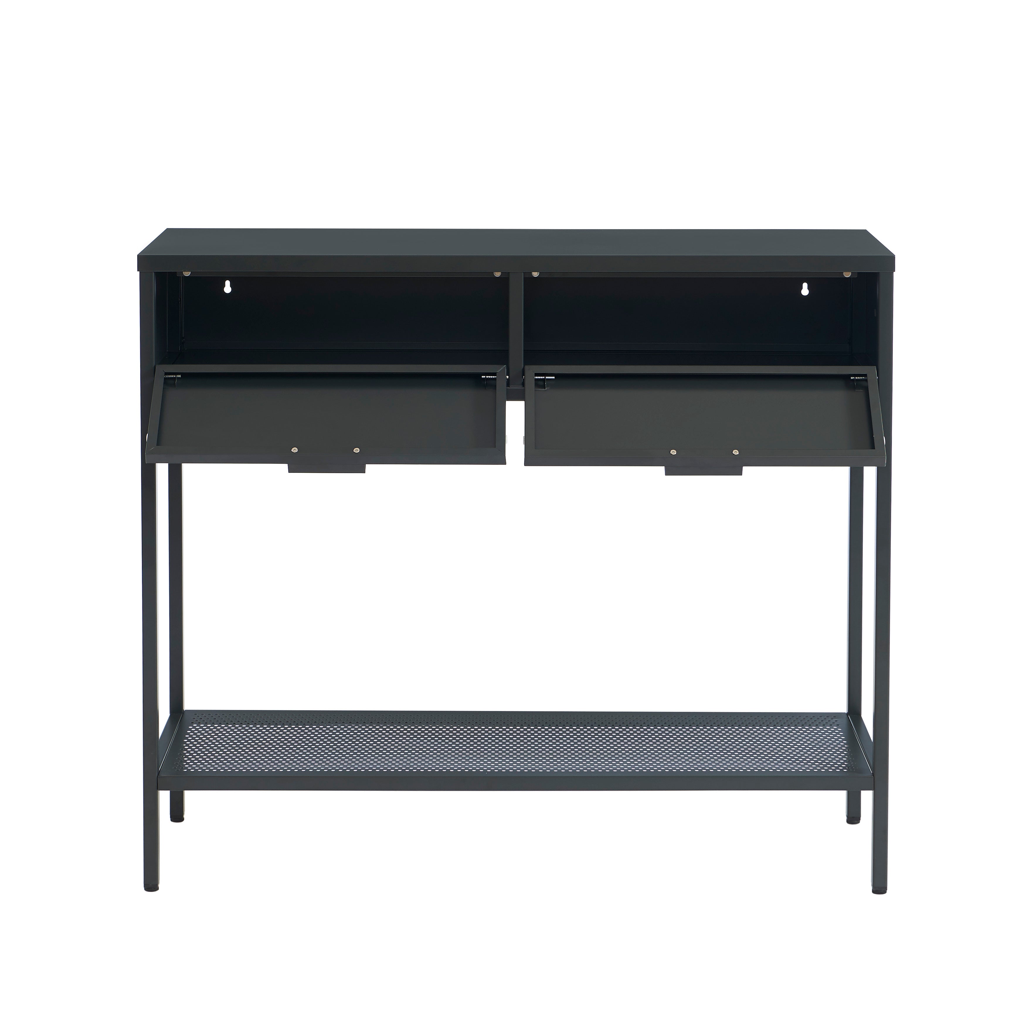 PANTONE® Metal Console Table – Anthracite