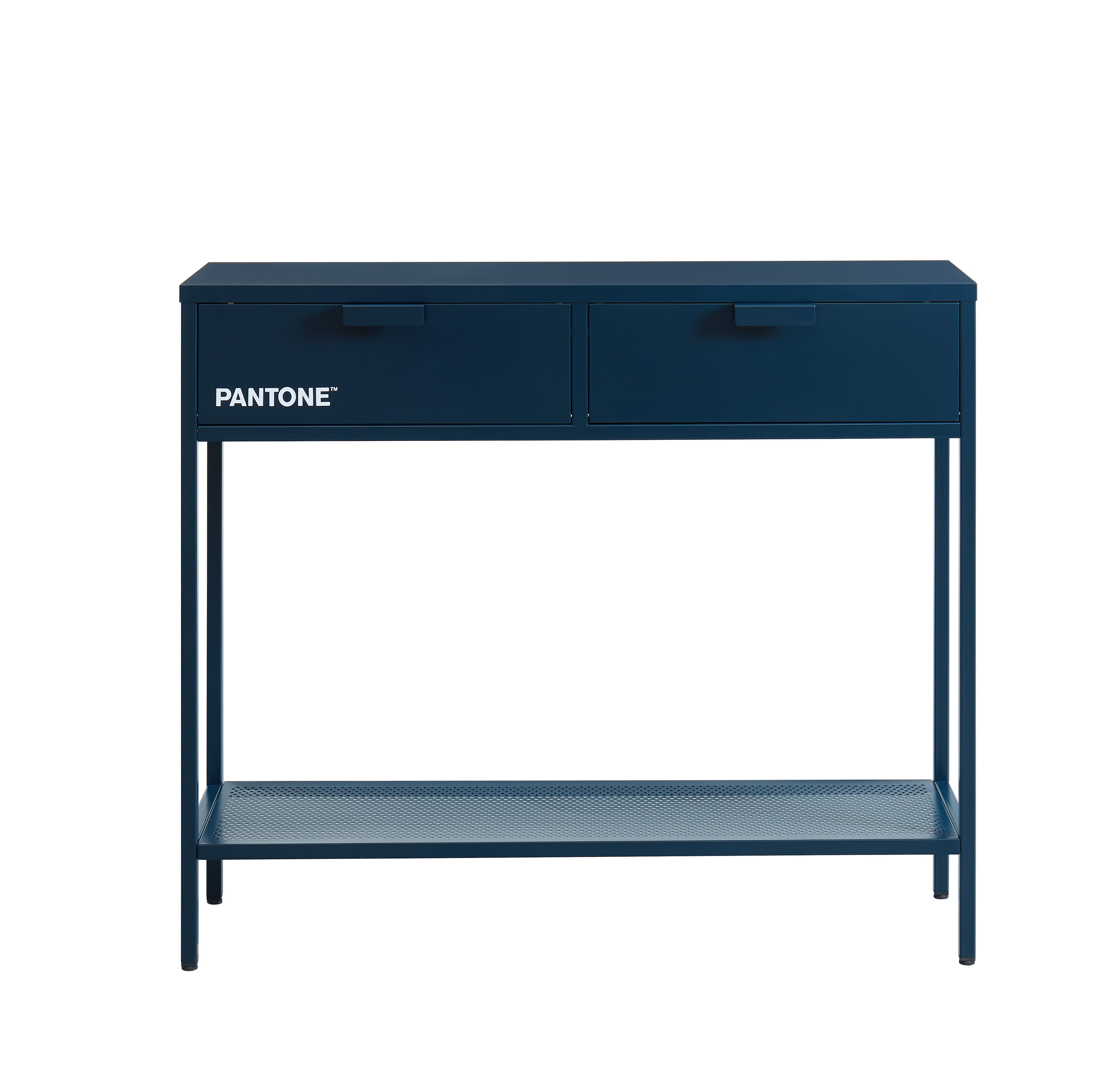 PANTONE® Metal Console Table – Midnight blue