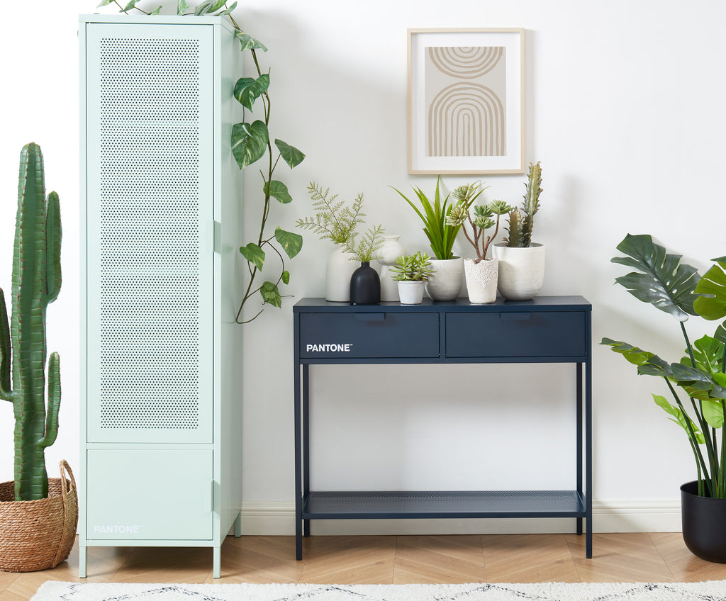PANTONE® Metal Console Table – Midnight blue
