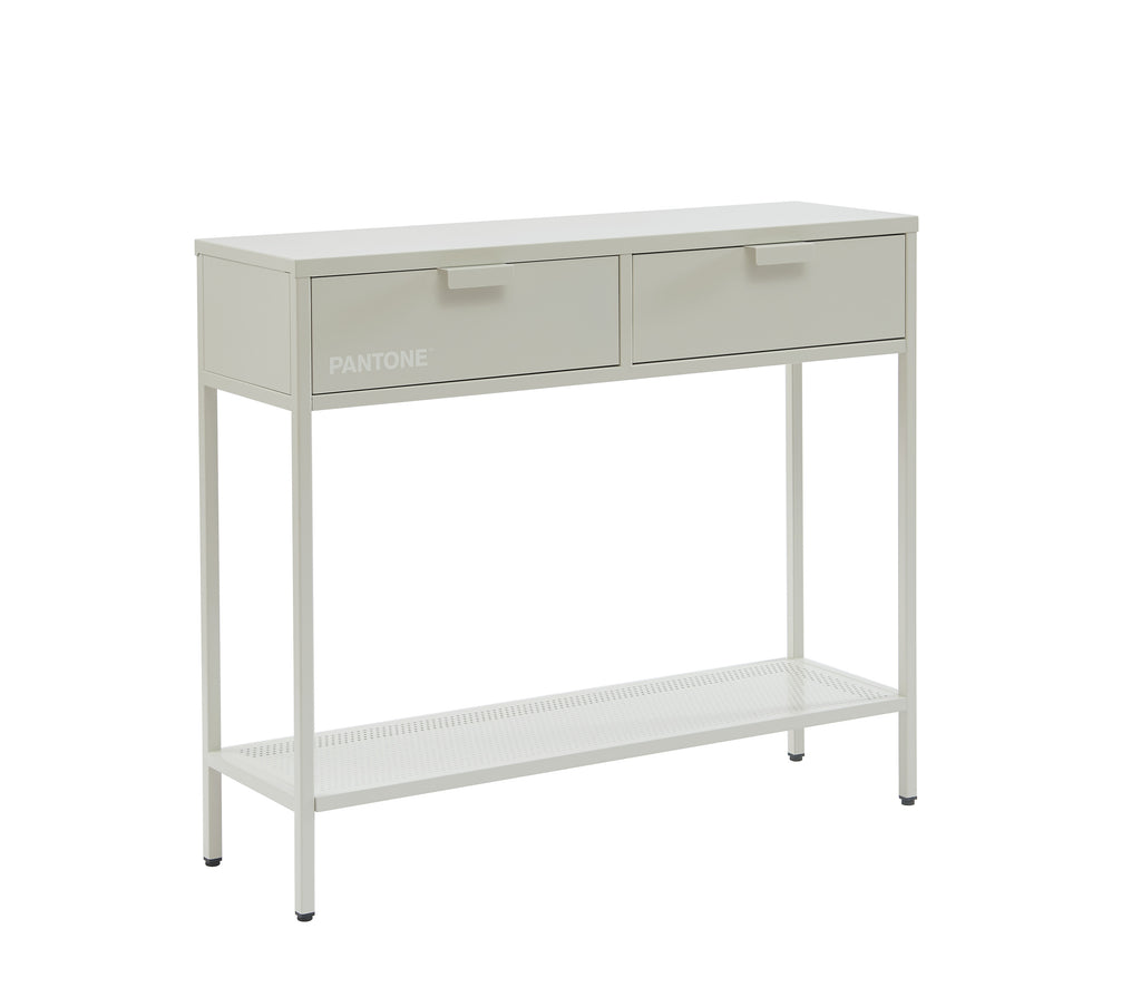 PANTONE® Metal Console Table – Sand