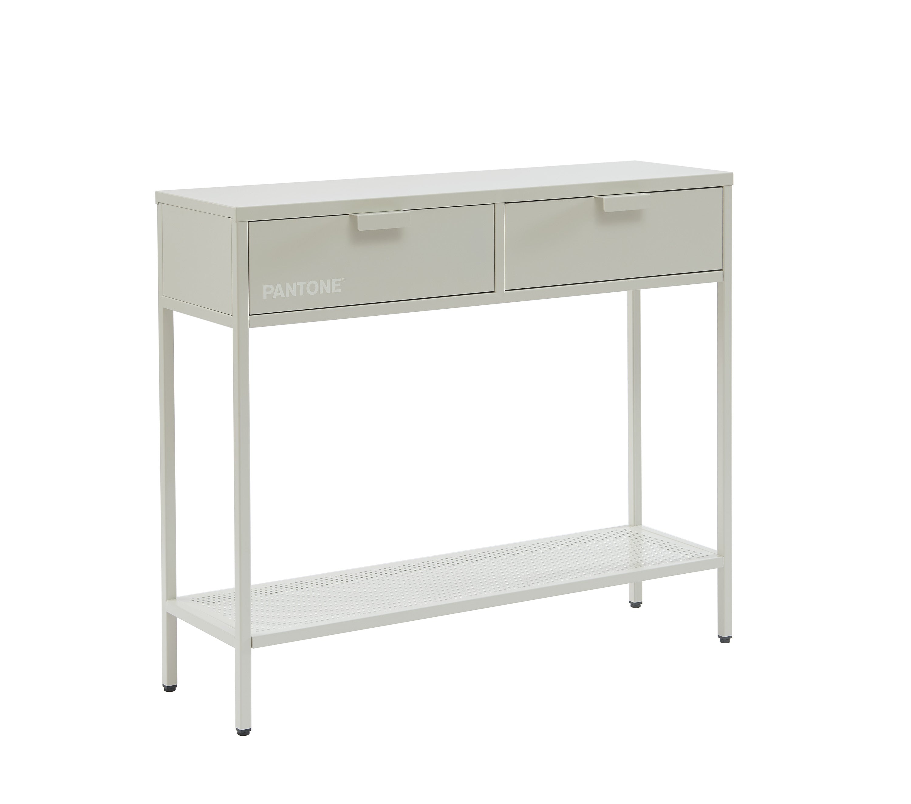 PANTONE® Metal Console Table – Sand