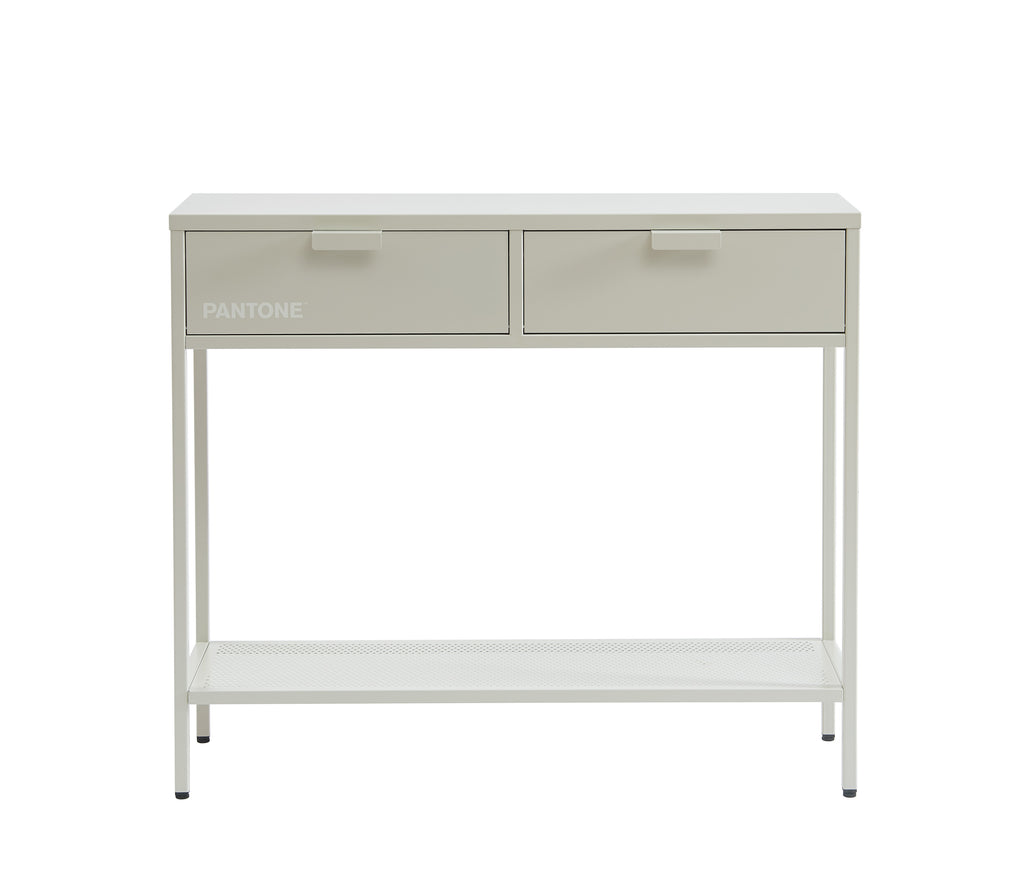 PANTONE® Metal Console Table – Sand